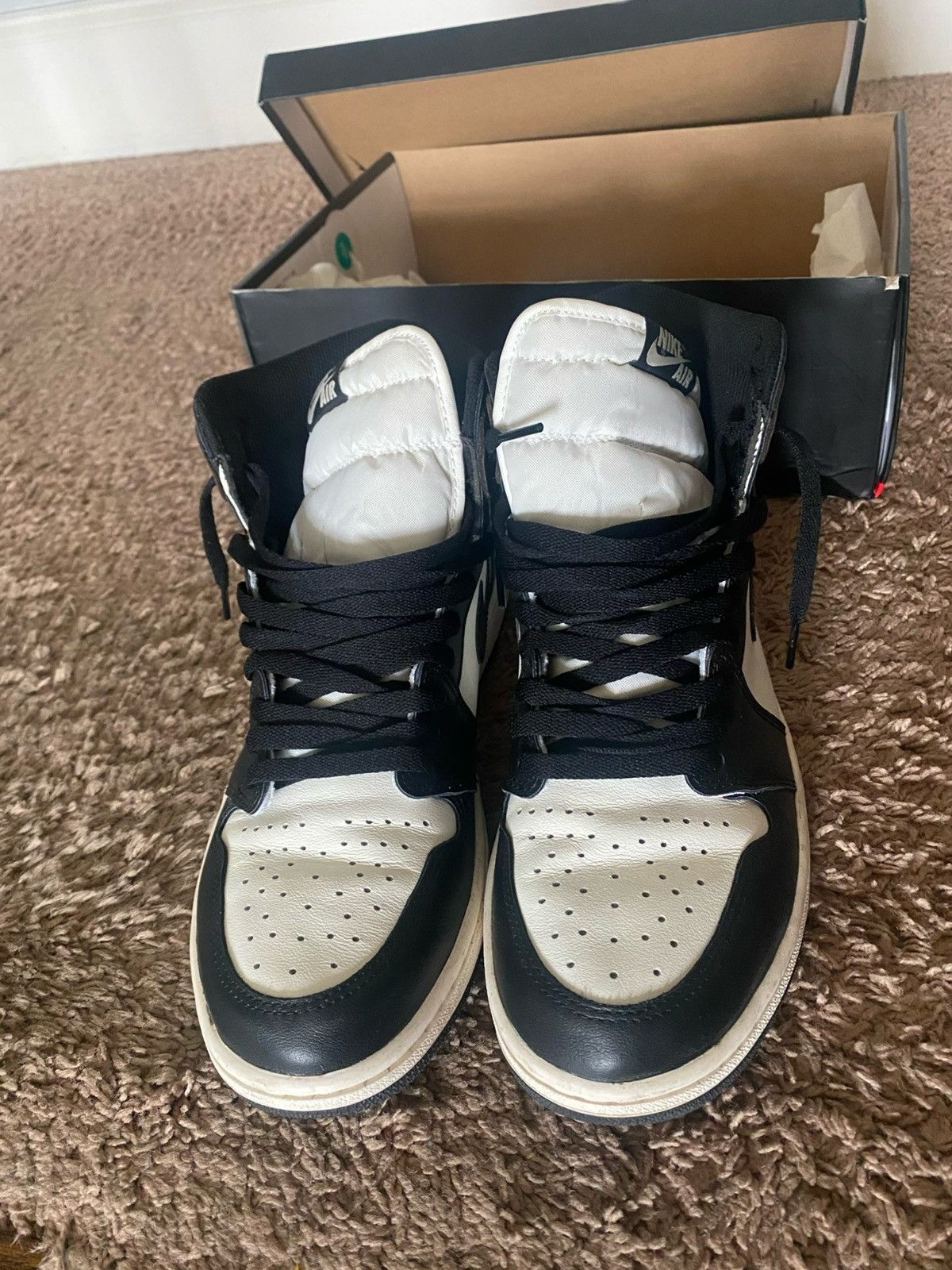 Jordan Brand Air Jordan 1 Retro High OG Dark Mocha Size US 10.5 / EU 43-44 - 2 Thumbnail
