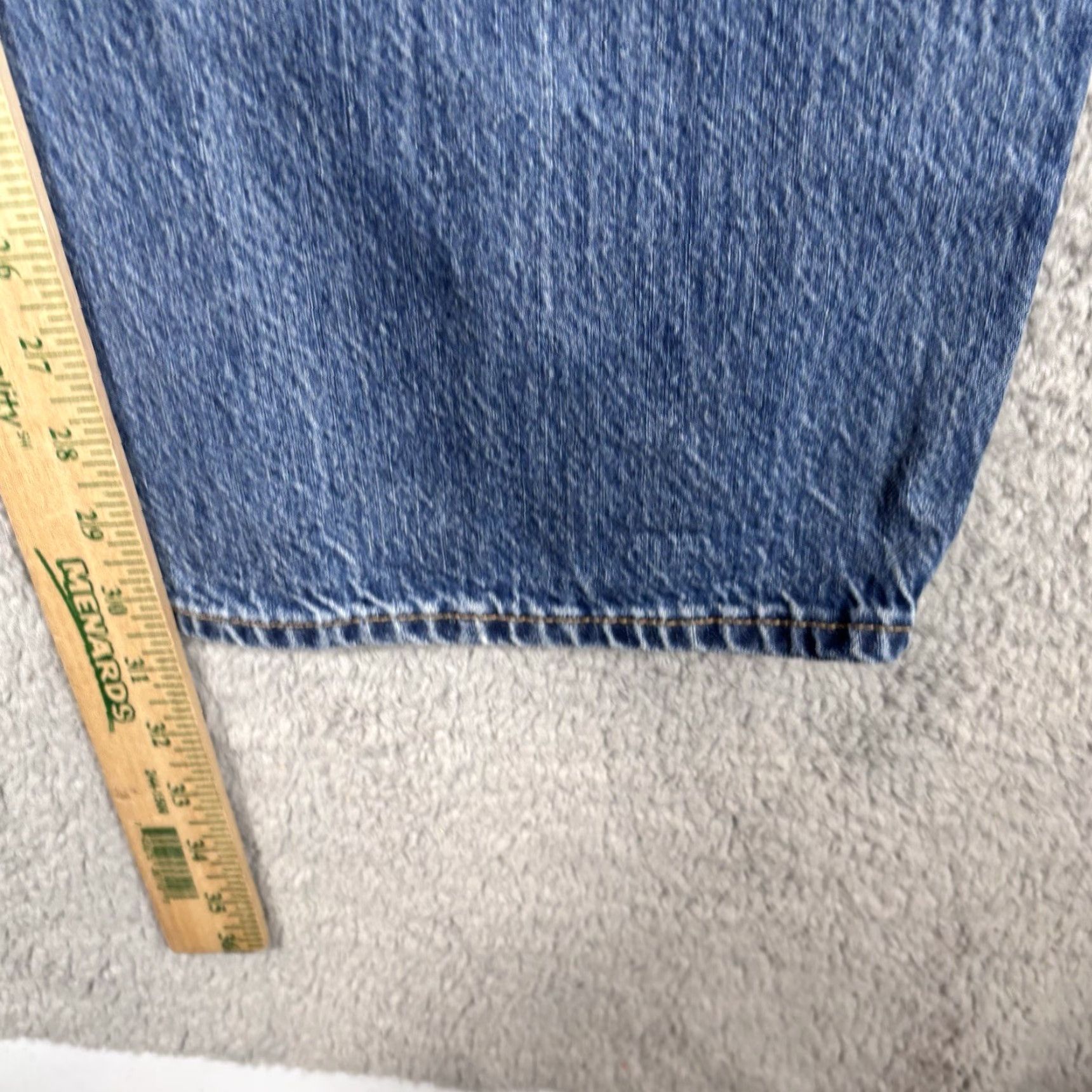 Abercrombie & Fitch Abercrombie & Fitch Jeans Women 30 Regular Straight High Rise Denim Blue 34x30 Inseam 30 Baggy Y2K Vintage Style Comfort Pockets Button Size 30" / US 8 / IT 44 - 5 Thumbnail