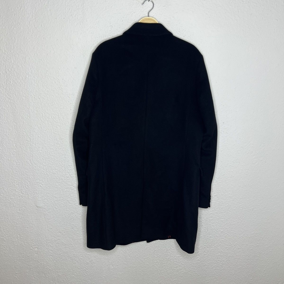Designer × Hugo Boss Hugo Boss Wool Cashmere Long Coat Outerwear Jacket Size US L / EU 52-54 / 3 - 6 Thumbnail