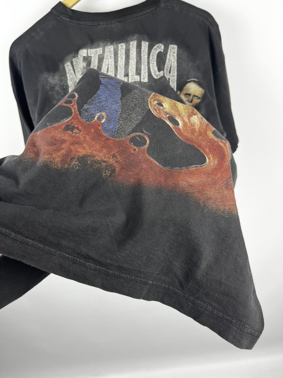 Band Tees Metallica Warrior Woman t shirt 90s size xl Size US XL / EU 56 / 4 - 6 Thumbnail