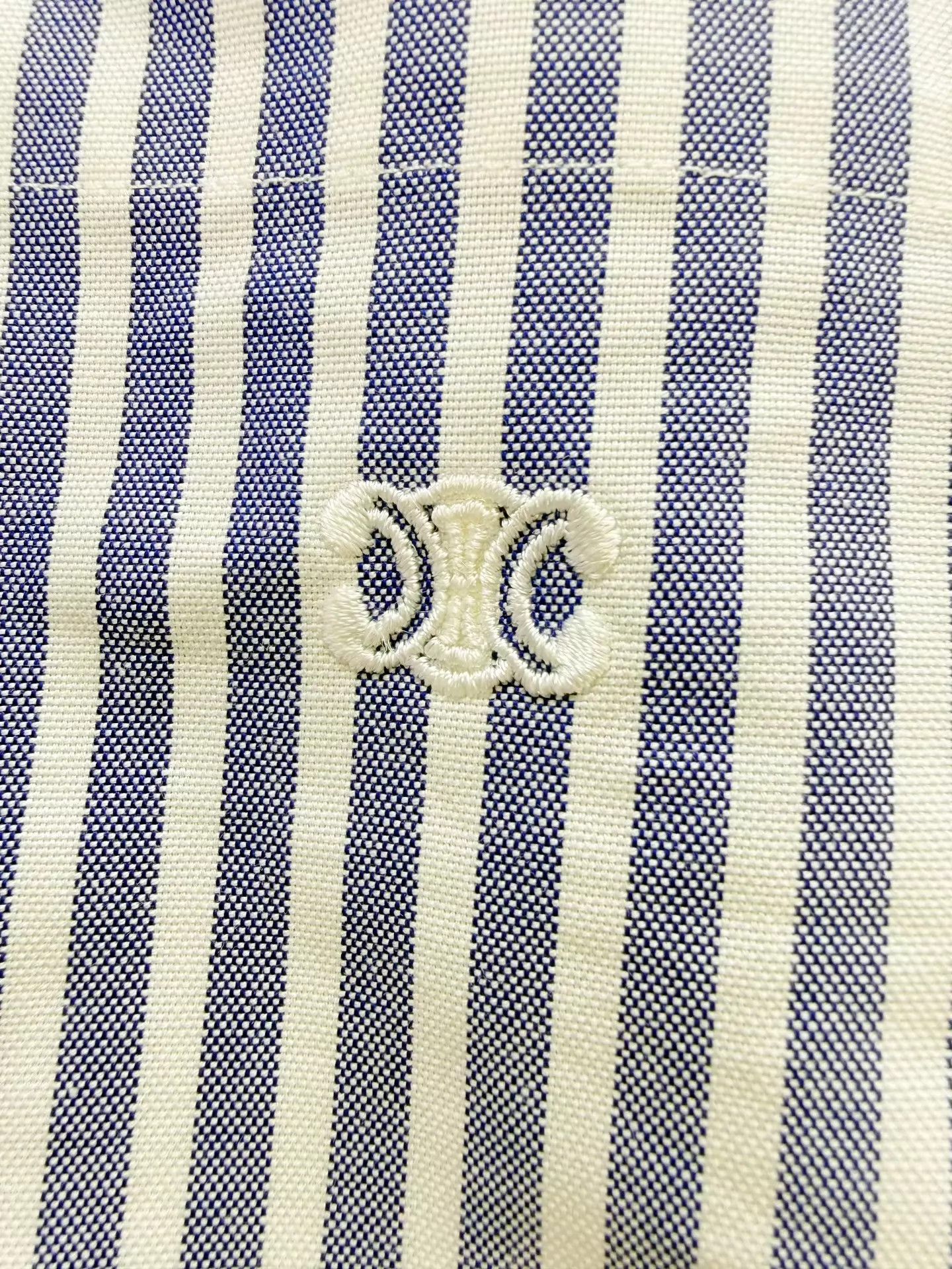 Celine Celine Striped Shirt 38 New With Tags Authentic Size XS / US 0-2 / IT 36-38 - 4 Thumbnail