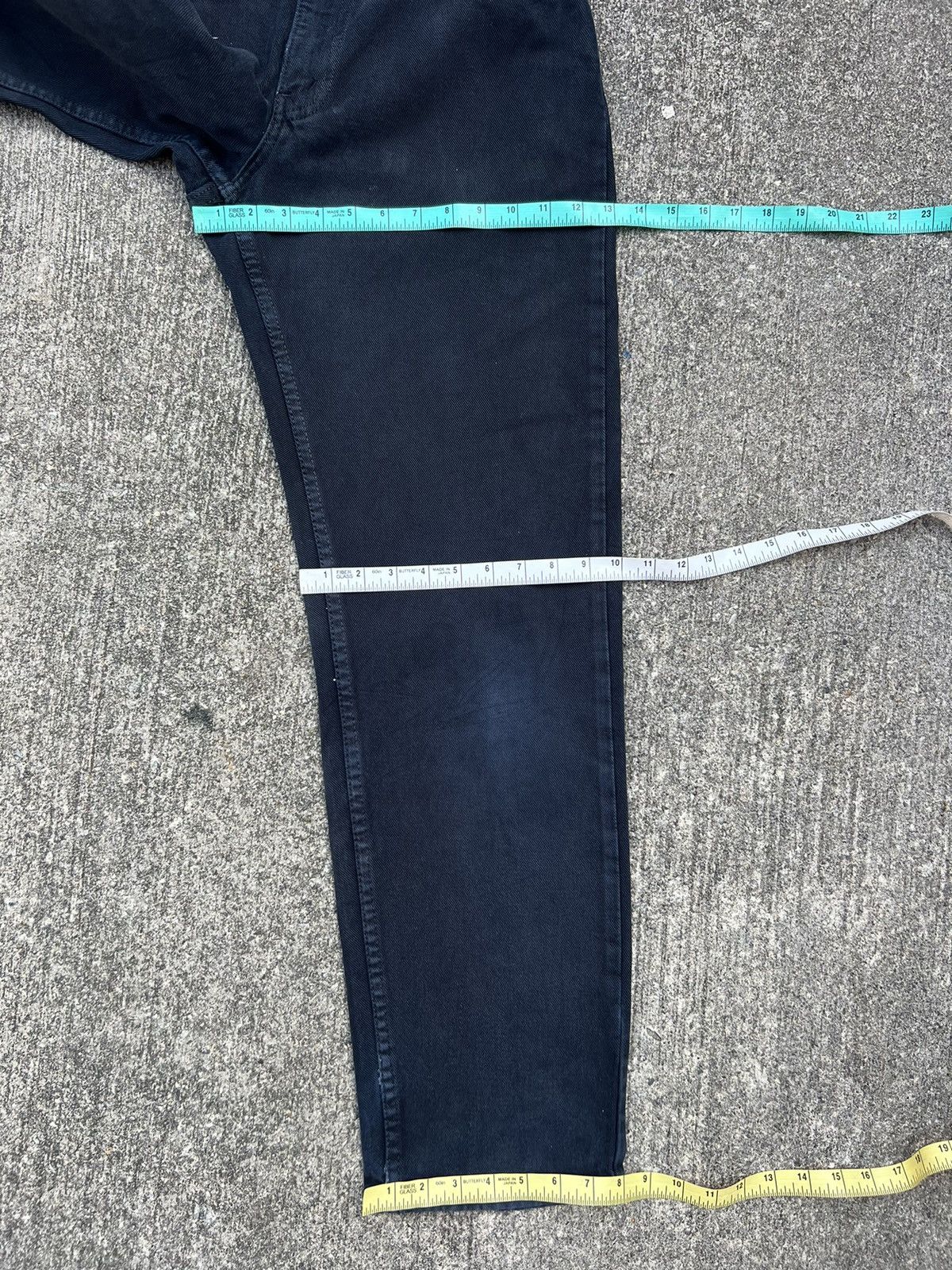 Levi's Vintage 1997 Levi’s Silvertab Fade Black Denim Relaxed Jeans Size US 29 - 3 Thumbnail