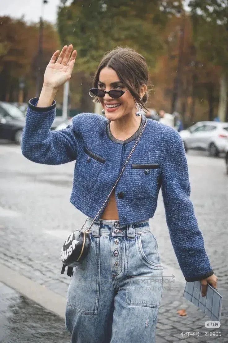 Chanel Chanel 19C Cruise Series Blue Short Jacket Size XXS / US 00 / IT 34 - 9 Thumbnail