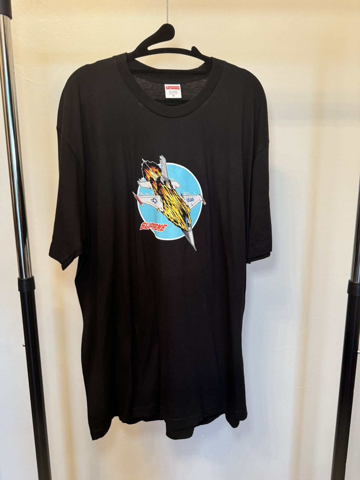 Supreme Jet 🛩️ tee Size US XL / EU 56 / 4 - 1 Thumbnail
