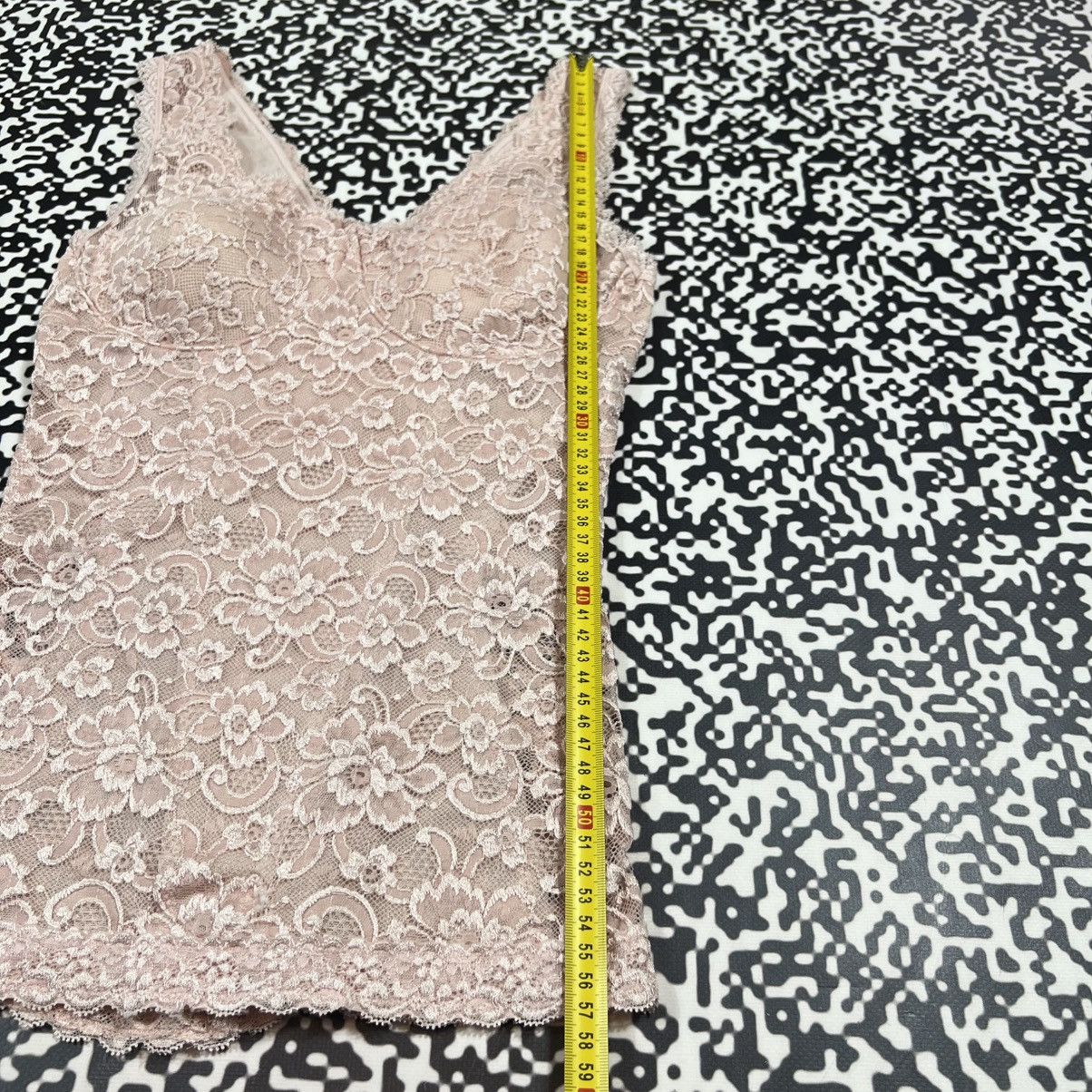 Japanese Brand Vintage Y2K Sexy Mesh Floral Style Retro Tank Top Sleeveless Size S / US 4 / IT 40 - 19 Thumbnail