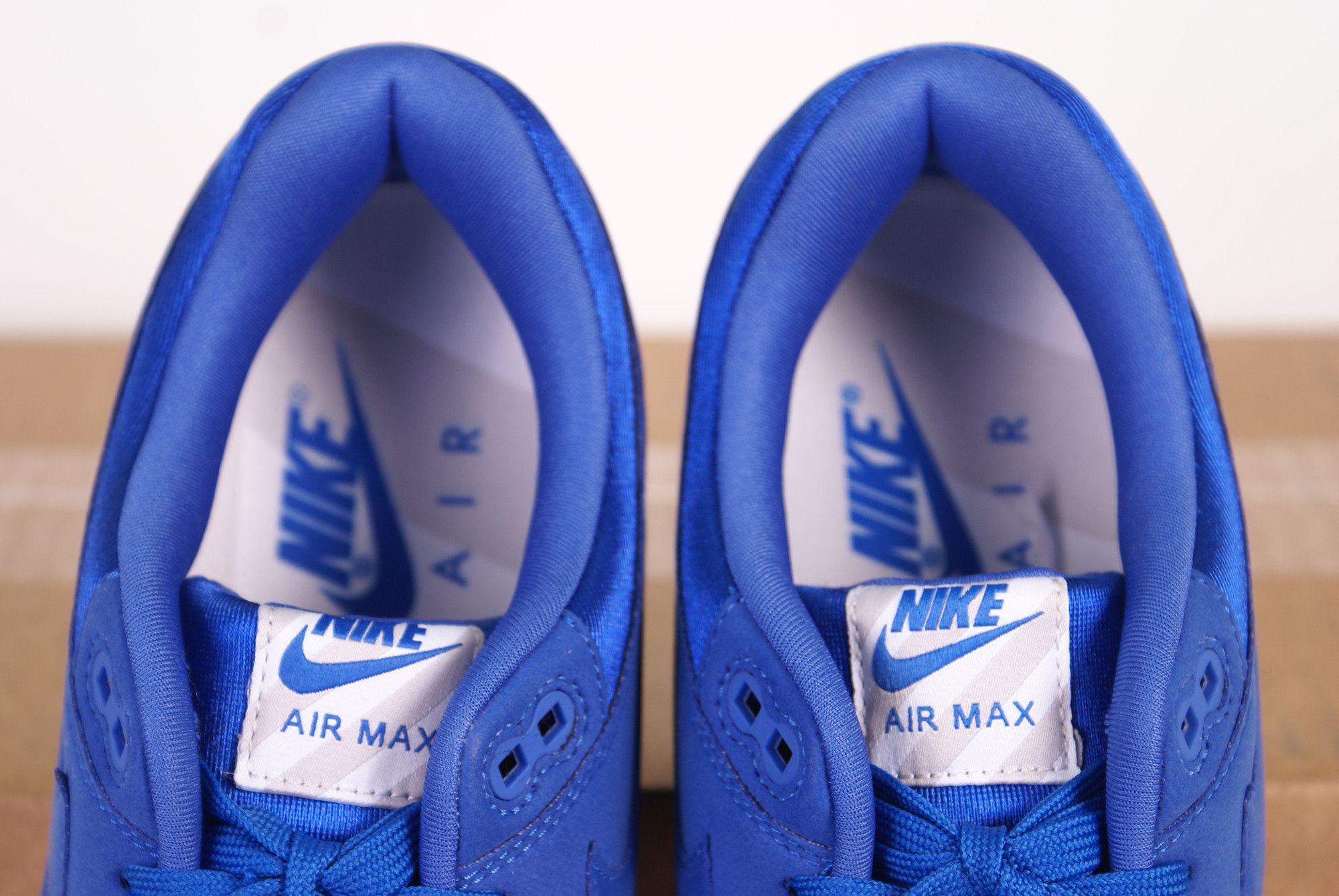 Nike 2017 Nike Air Max 1 Premium TONAL PACK BLUE Royal 875844 400 Size US 10.5 / EU 43-44 - 4 Thumbnail