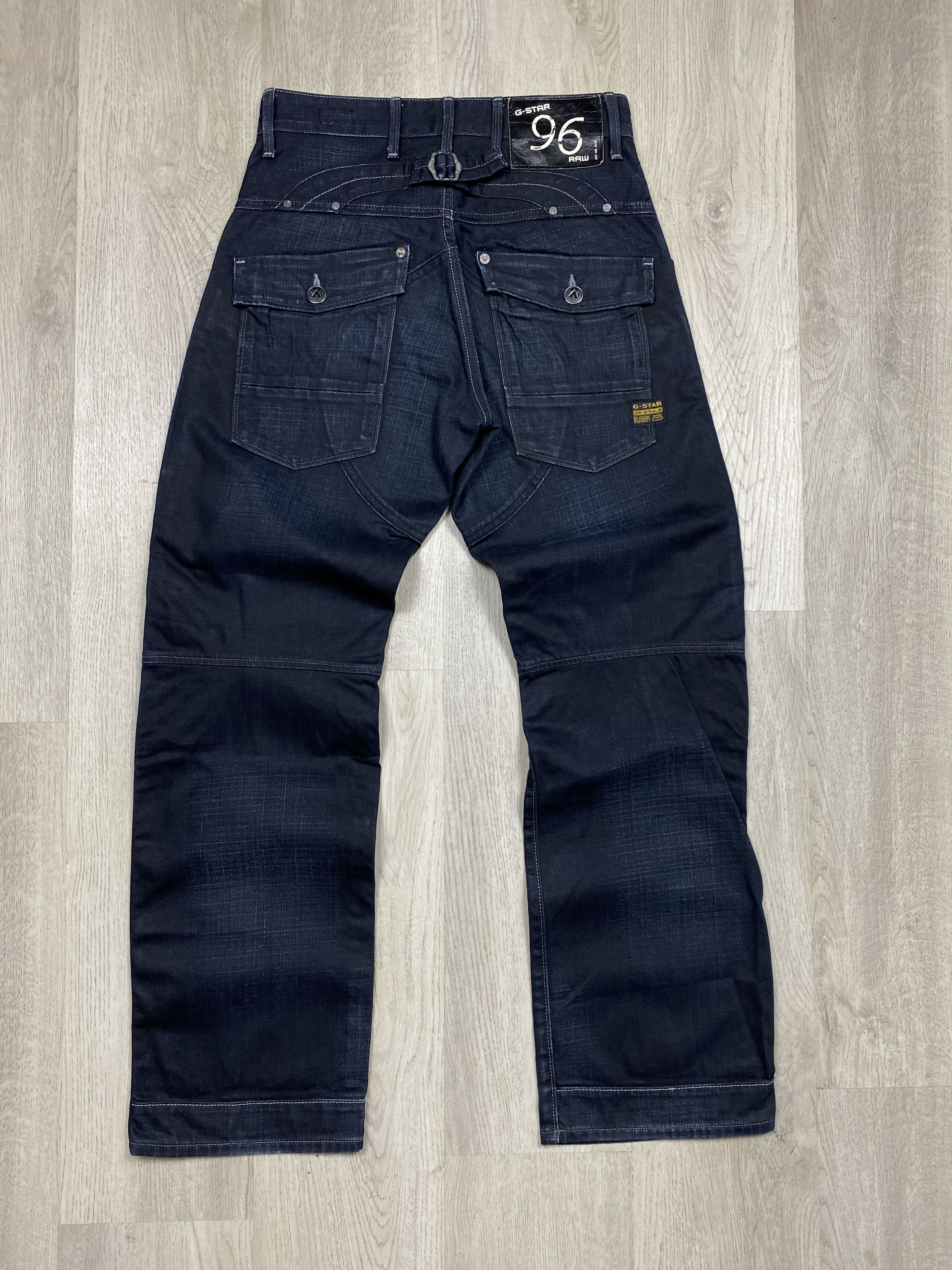 G-Star G Star Raw 5620 Vintage Denim Double Knee Pants Loose Jeans Size US 29 - 5 Thumbnail
