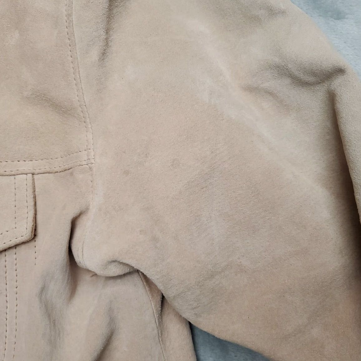 Vintage VINTAGE Penny Lane Jacket Womens Large Pink Genuine Leather Fur Lined 90s Y2K Size L / US 10 / IT 46 - 5 Thumbnail