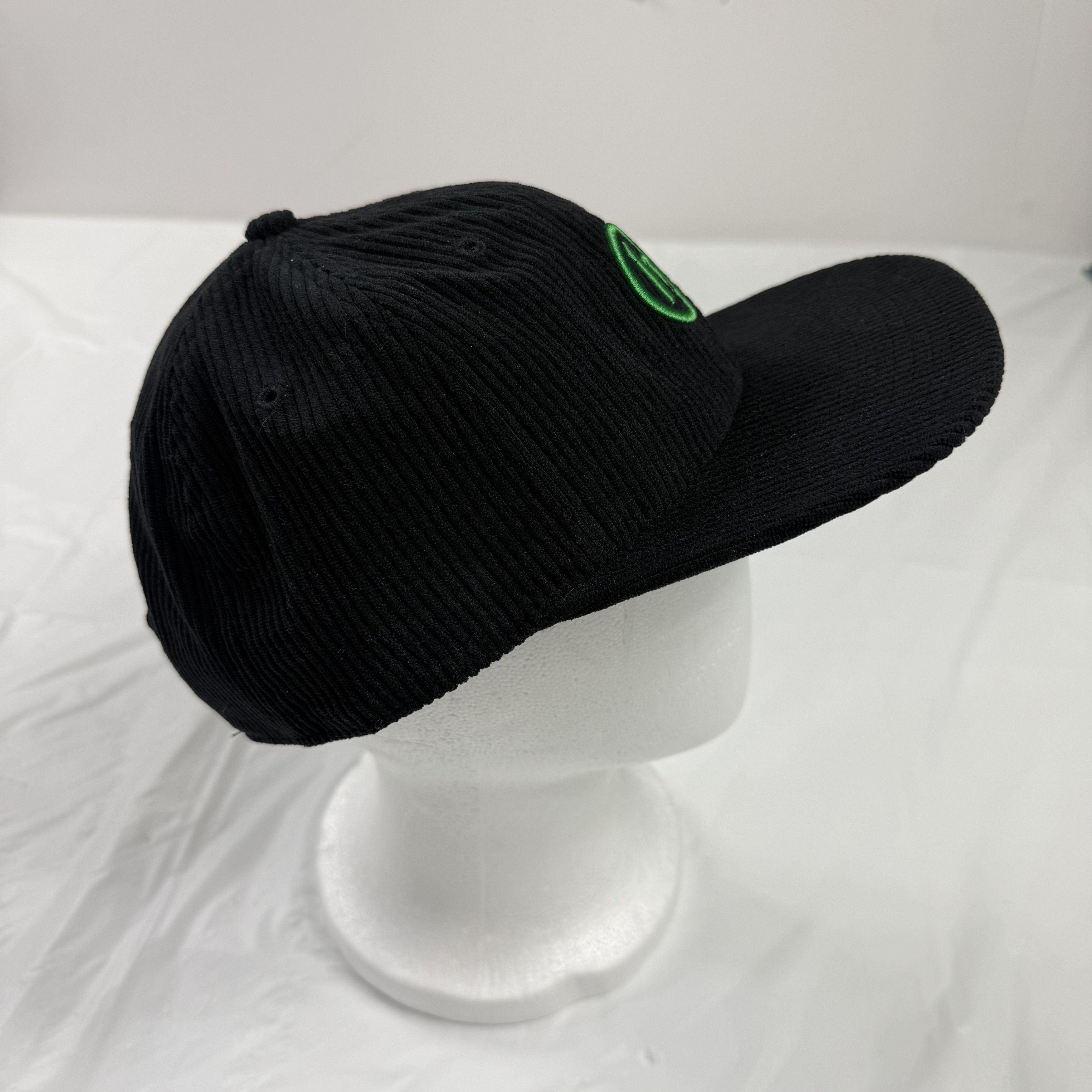 Huf HUF x 47 Brand Black Corduroy Snapback Hat Size ONE SIZE - 2 Thumbnail