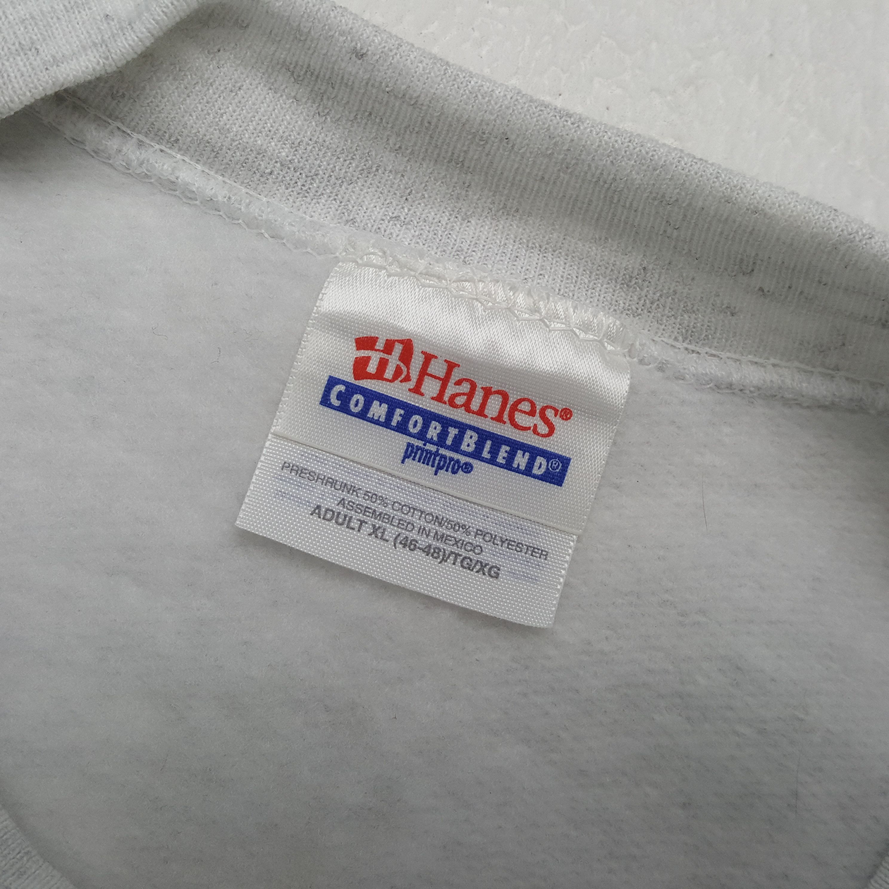 Hanes Corazon De Gallo Vintage Sweatshirt RR2 Size US XL / EU 56 / 4 - 5 Thumbnail