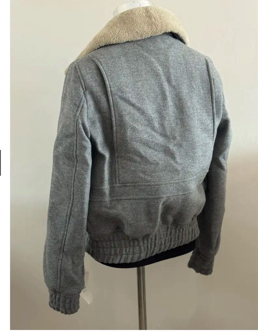 AMI Ami paris Grey wool aviator jacket Size US M / EU 48-50 / 2 - 2 Thumbnail