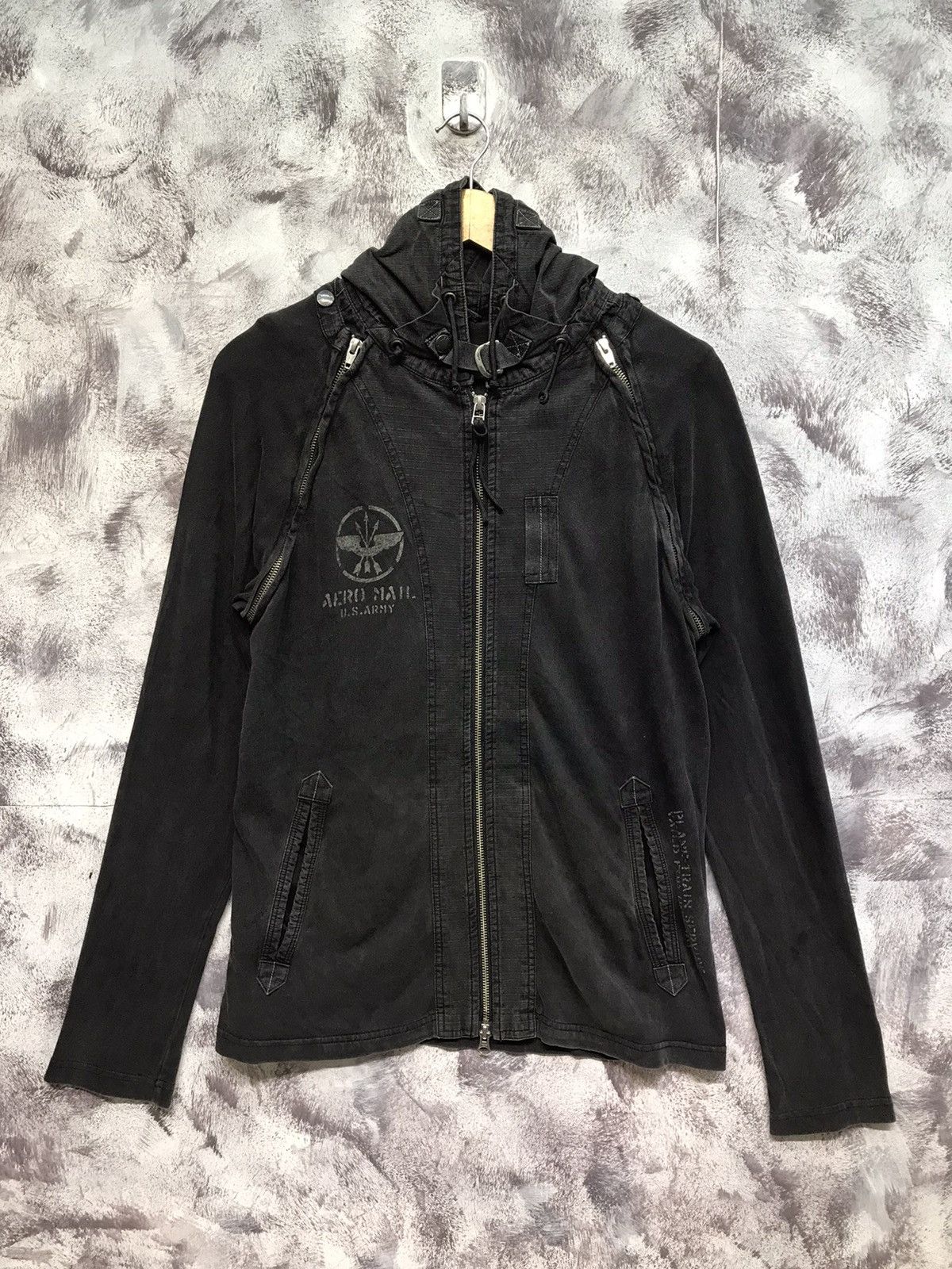 Avirex Avirex us army sleeves zipper jacket hoodie Size US M / EU 48-50 / 2 - 1 Thumbnail