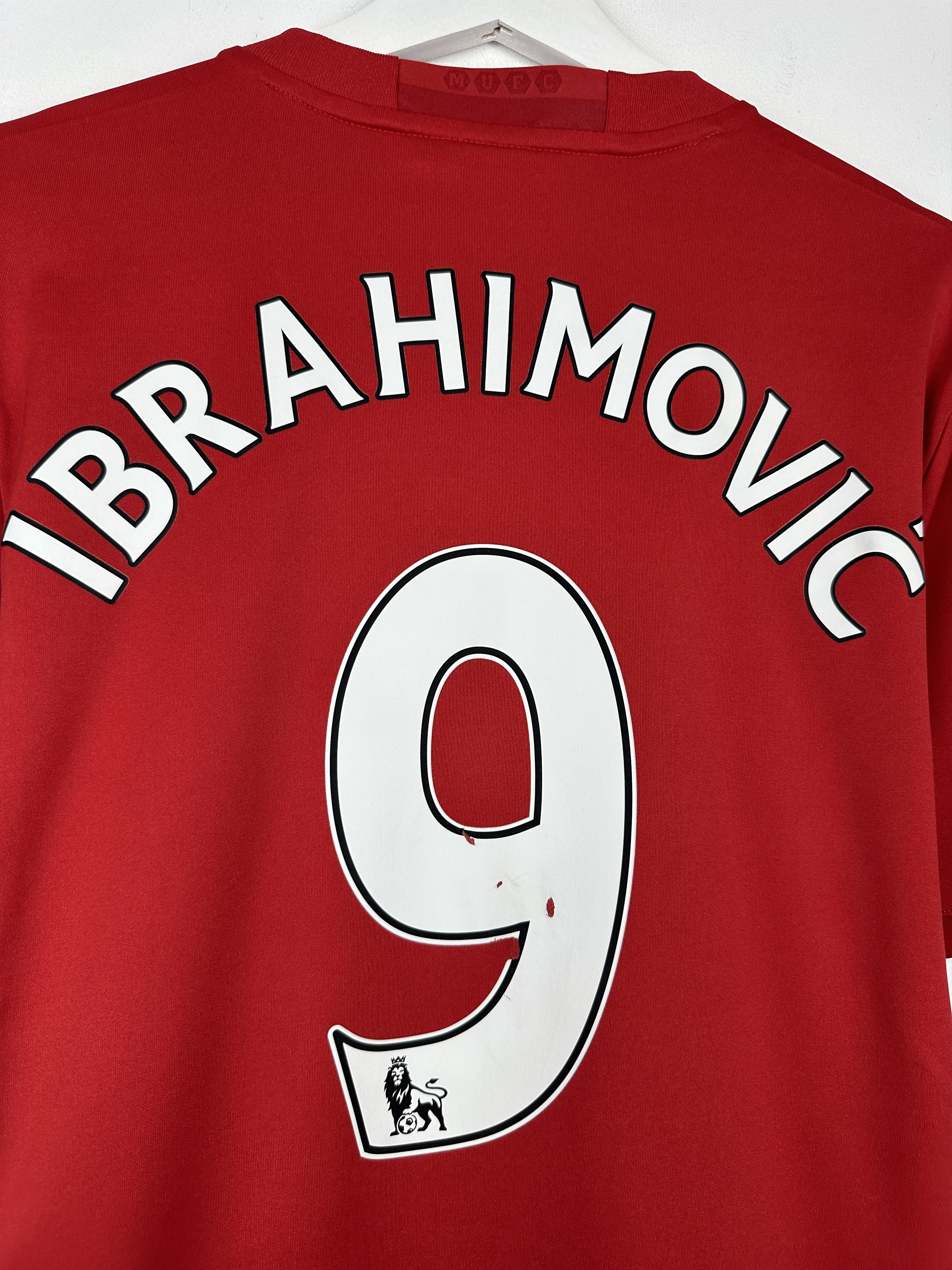 Adidas Ibrahimovic Manchester United Soccer Jersey Football Shirt Size US S / EU 44-46 / 1 - 11 Thumbnail