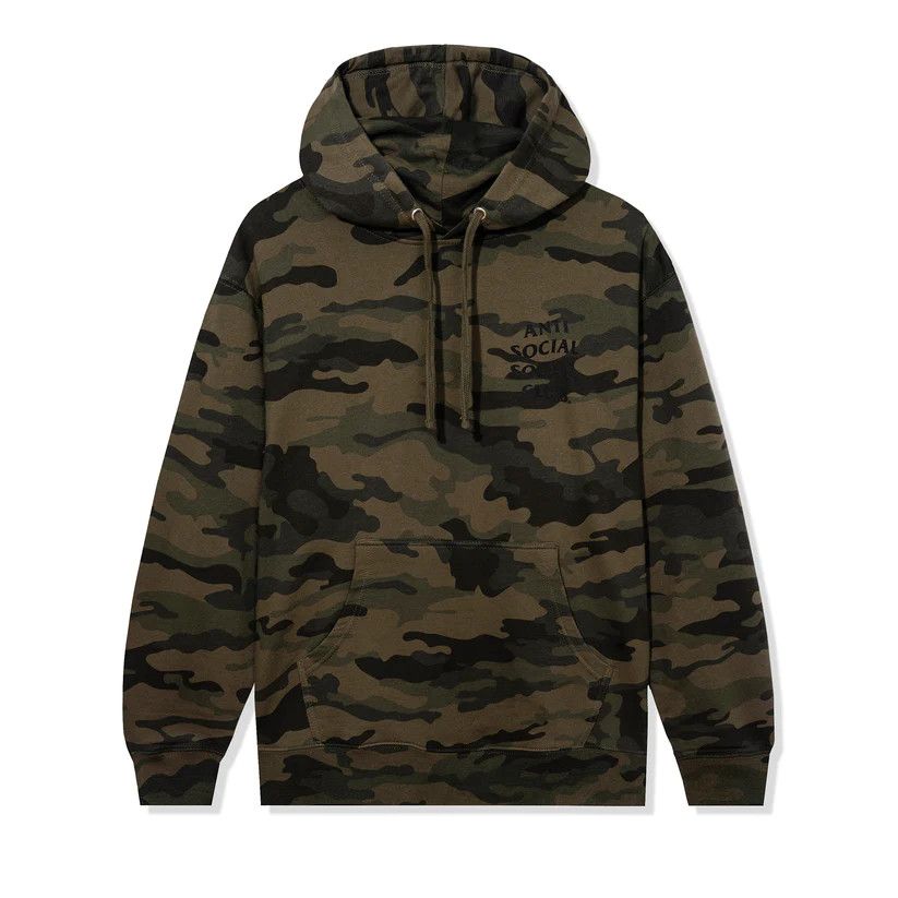 Anti Social Social Club Kkoch Hoodie Camo DS ASSC