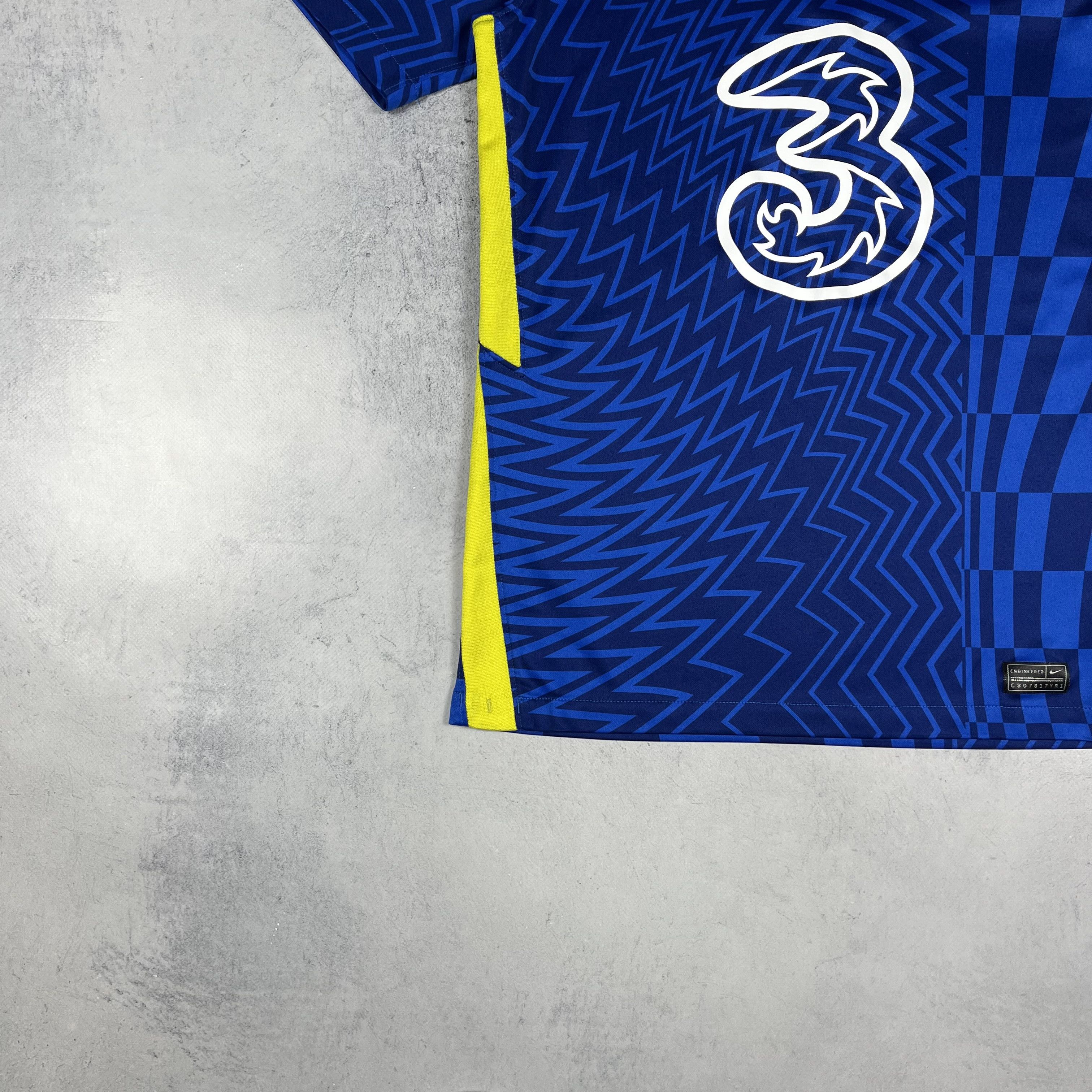 Nike FC Chelsea Nike Home Kit Soccer Jersey Shirt 2021/2022 Size US S / EU 44-46 / 1 - 5 Thumbnail