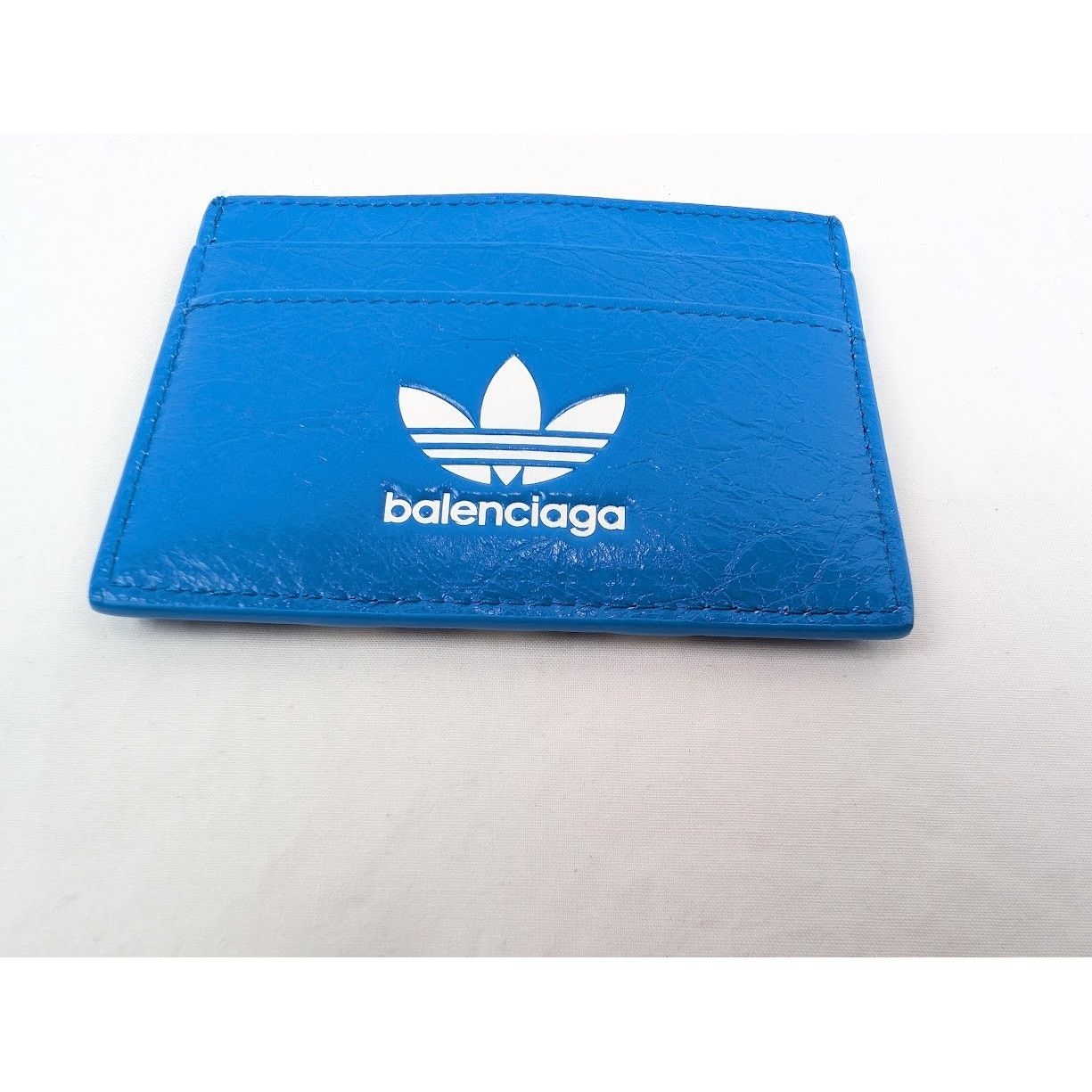 Adidas × Balenciaga o1rshd1 Q:2 / Size: OS / Arena Lamb Card Holder Blue/White Size ONE SIZE - 3 Thumbnail