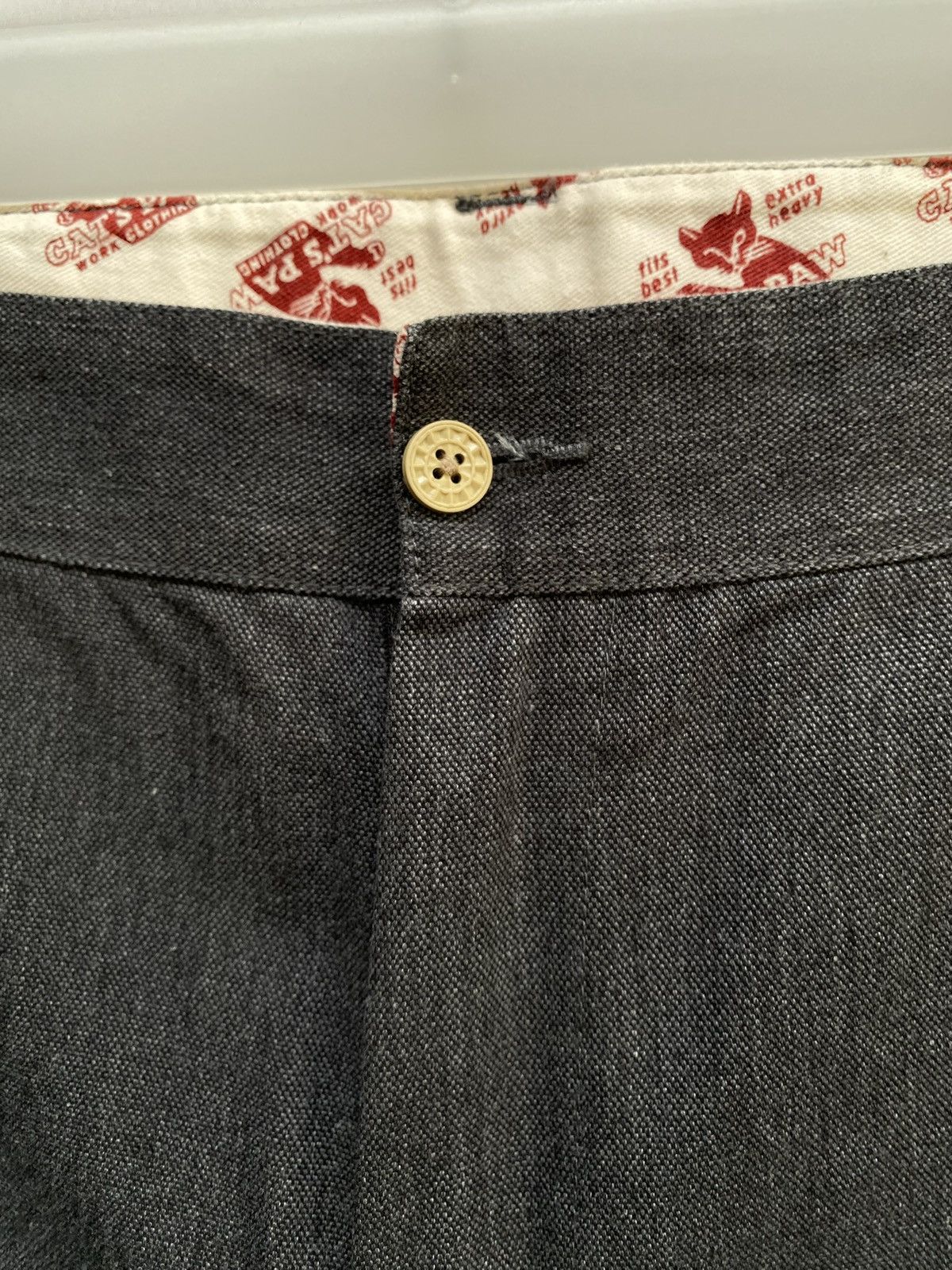 CAT'S PAW Vintage Cat's Paw Sugar Cane Workwear Pants Size US 34 / EU 50 - 7 Thumbnail