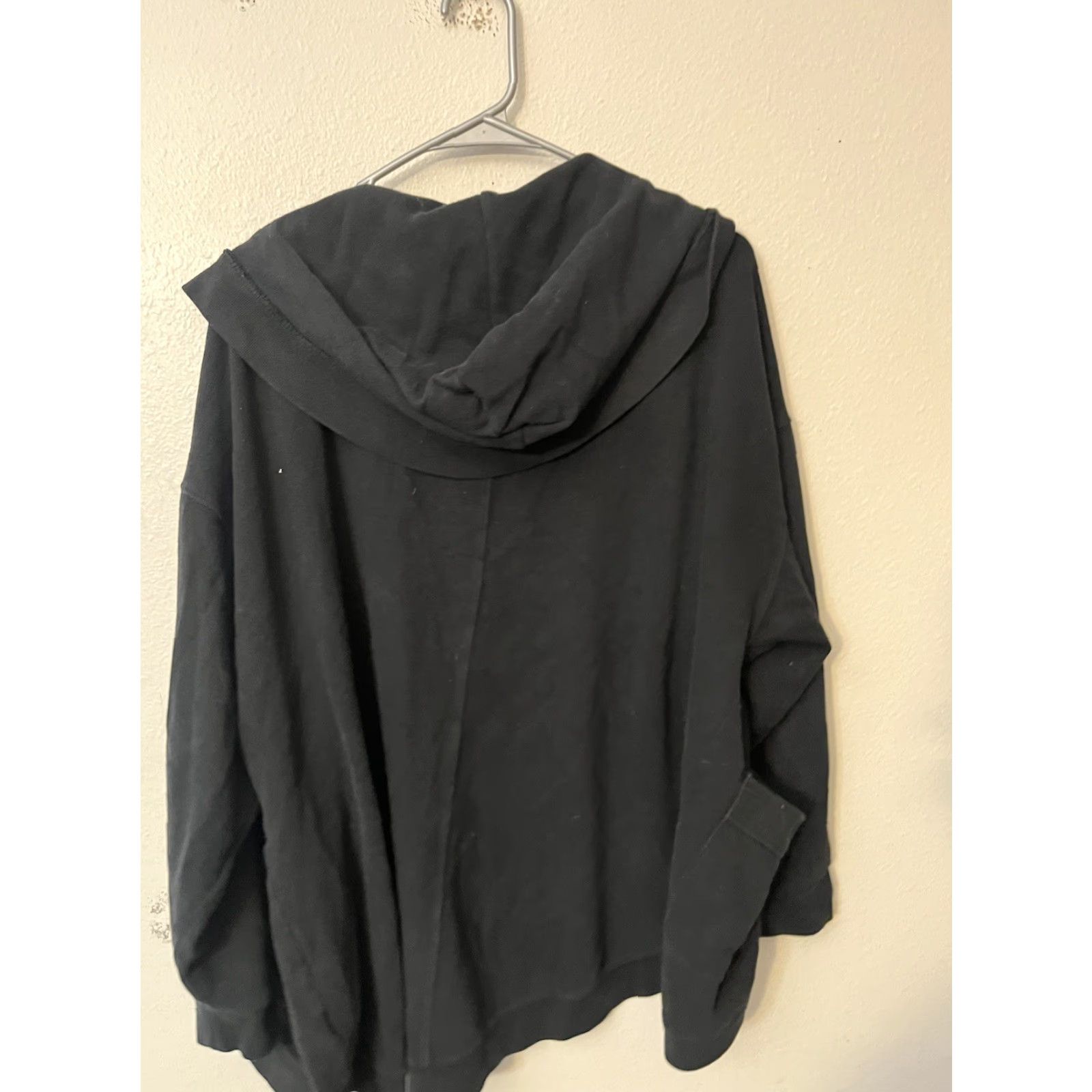 Gap Gap Hoodie Cardigan Womens XS Black Fleece Cotton Blend Activewear Hooded Pockets Small Regular Fall Spring Summer Winter Xs Womens Gap Size XS / US 0-2 / IT 36-38 - 2 Thumbnail