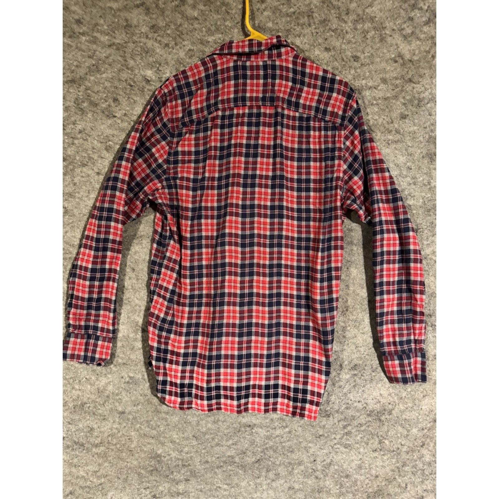 Timberland Timberland Button Up Shirt Mens S Plaid Grunge Streetwear 2010s Red Cotton Flannel Long Sleeve Button-Down Casual Casual Mens Red Plaid Shirt Size US S / EU 44-46 / 1 - 8 Thumbnail