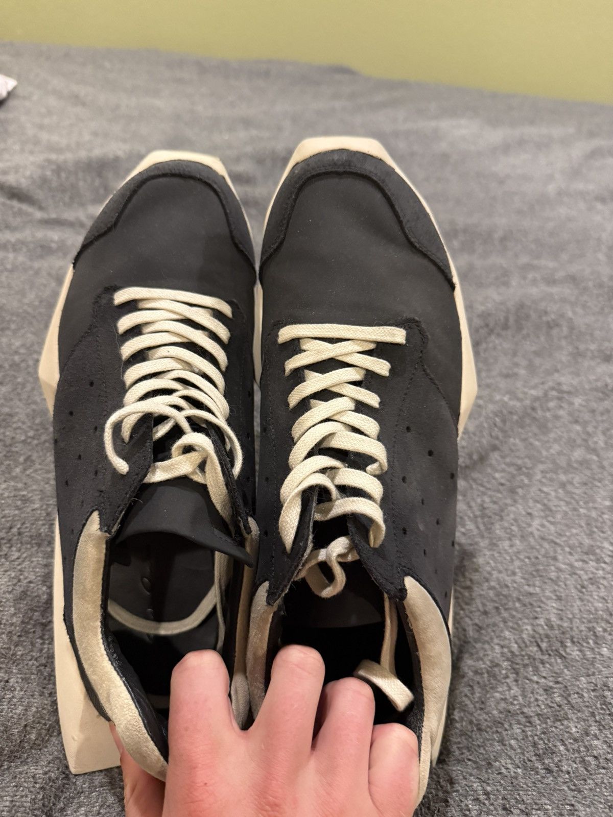 Adidas × Rick Owens Vintage Runners Size US 9.5 / EU 42-43 - 3 Thumbnail