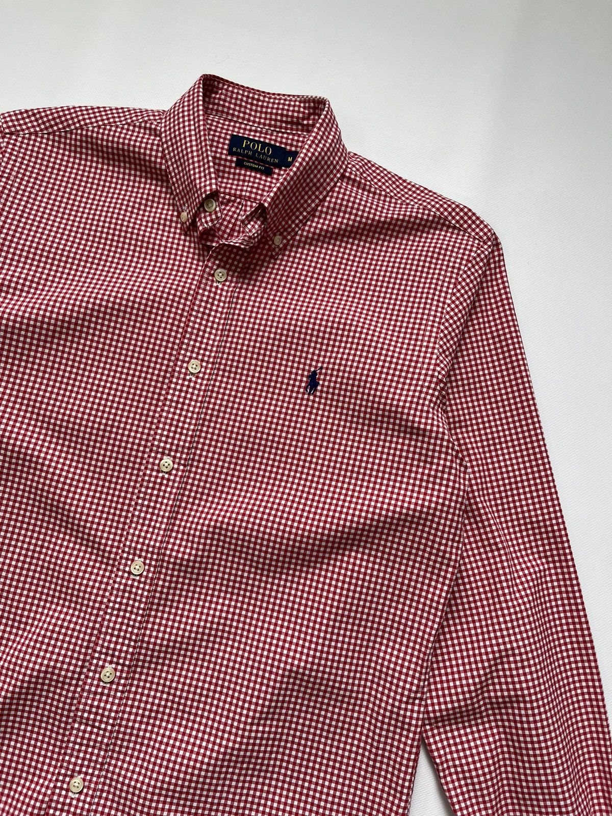 Polo Ralph Lauren × Ralph Lauren Polo Ralph Lauren Cotton Long Sleeve Shirt Made in Sri Lanka Size US M / EU 48-50 / 2 - 3 Thumbnail