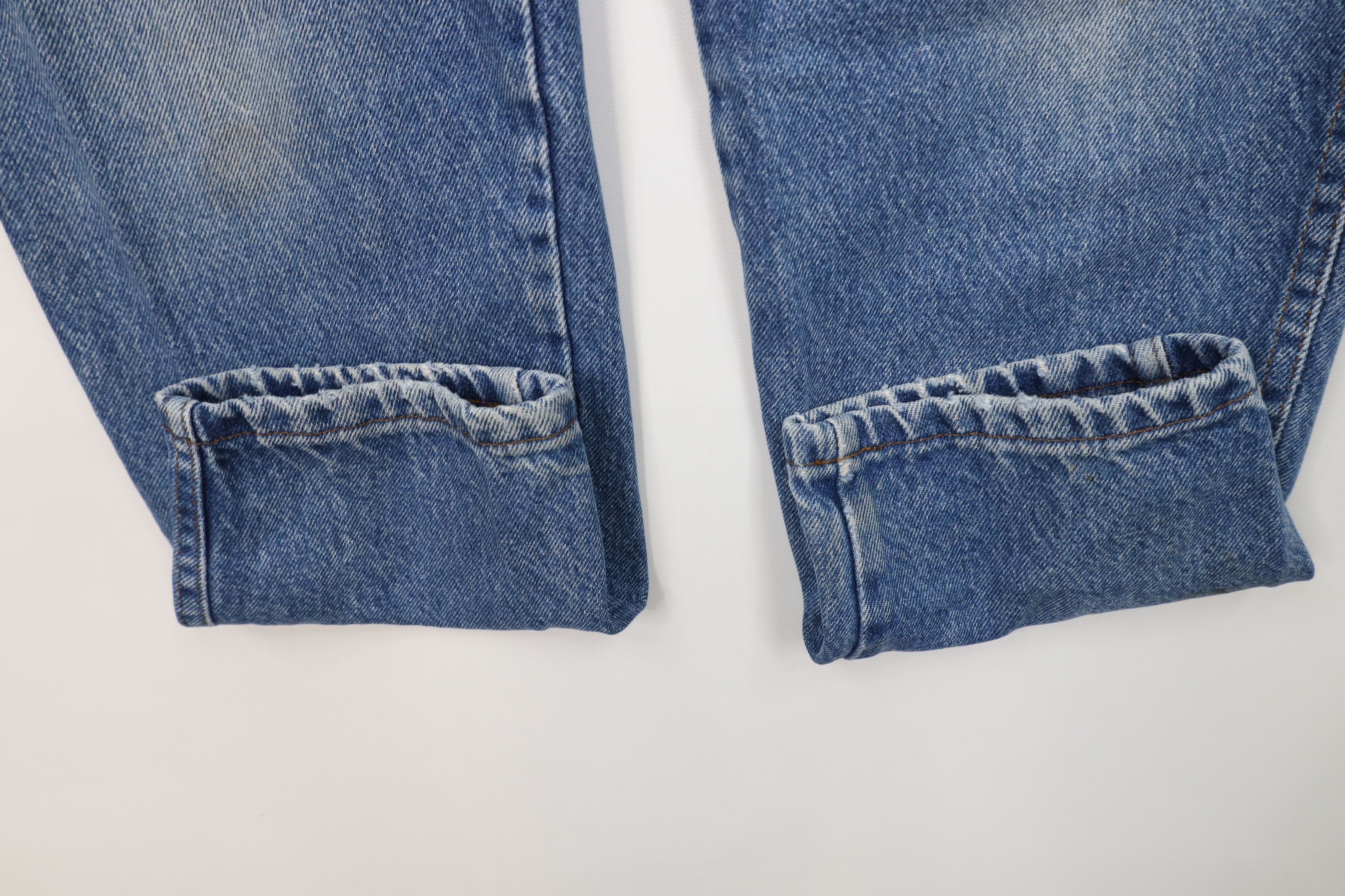 Vintage Vintage 90s Streetwear High Waist Tapered Jeans Blue USA Size 32" / US 10 / IT 46 - 5 Thumbnail