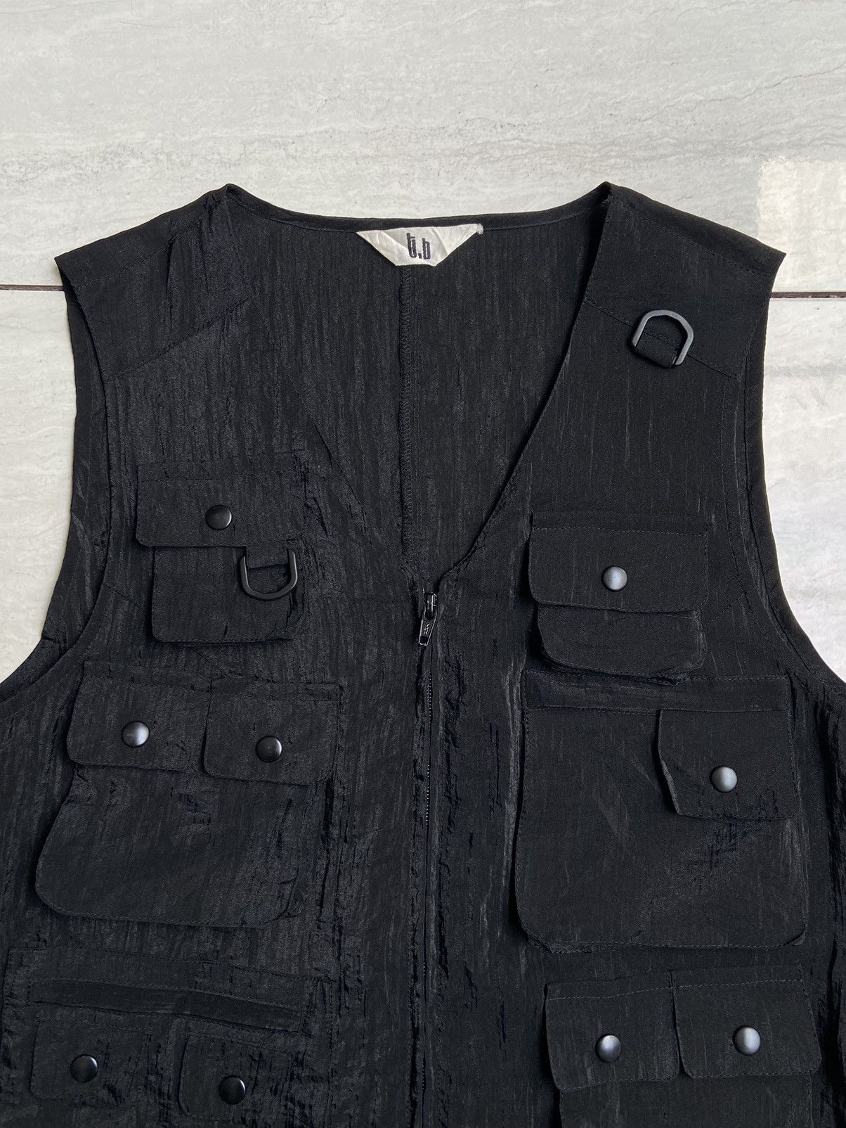 Designer × Japanese Brand Japanese Brand T.B Black Vest Size US S / EU 44-46 / 1 - 3 Thumbnail