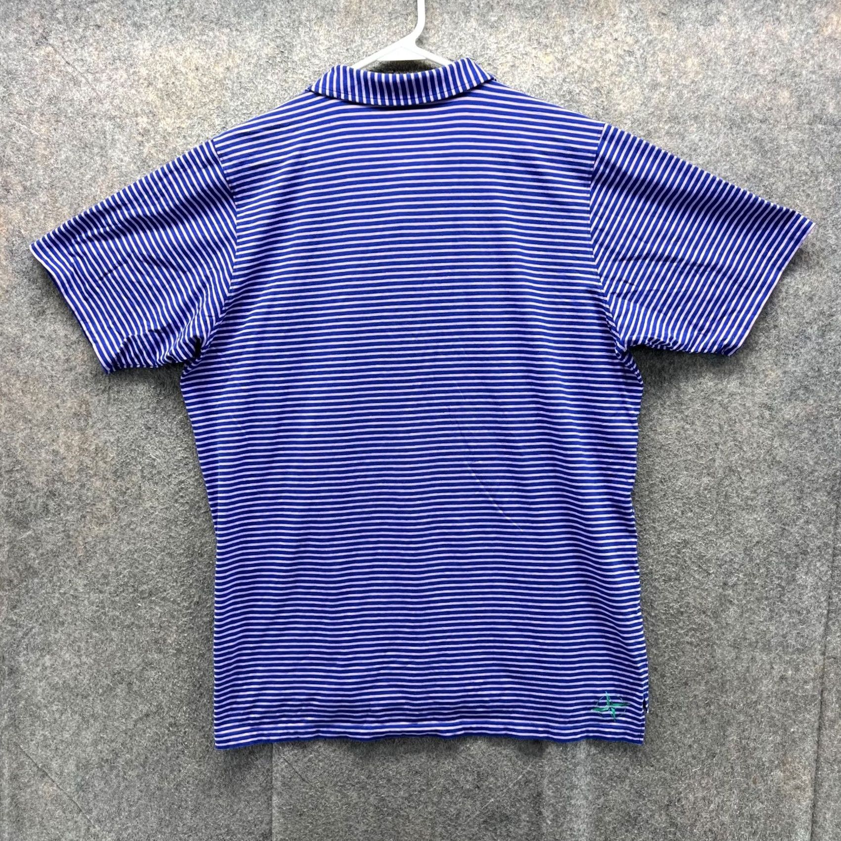 Vintage B. Draddy Polo Shirt Mens Large Purple White Striped Sportwear USA Golf Preppy Shirt Polo Men Large Purple White Striped USA Golf Preppy Size US L / EU 52-54 / 3 - 2 Thumbnail