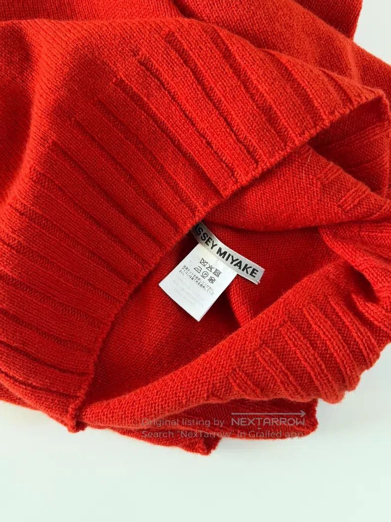 Issey Miyake Issey Miyake Red Long Sleeve Size M / US 6-8 / IT 42-44 - 9 Thumbnail