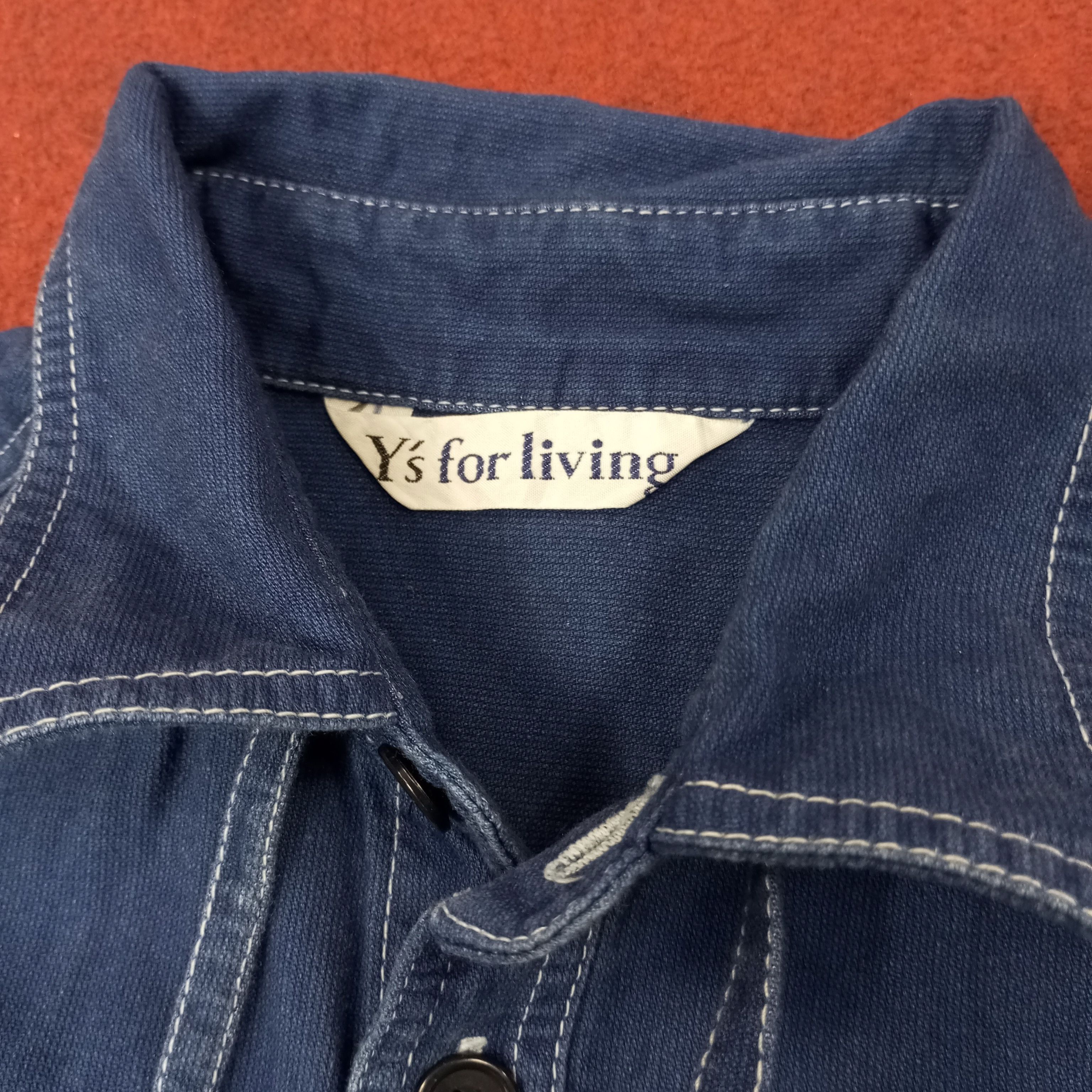 Yohji Yamamoto Y's For Living by Yohji Yamamoto Designer Jacket c248n22 Size US XL / EU 56 / 4 - 6 Thumbnail