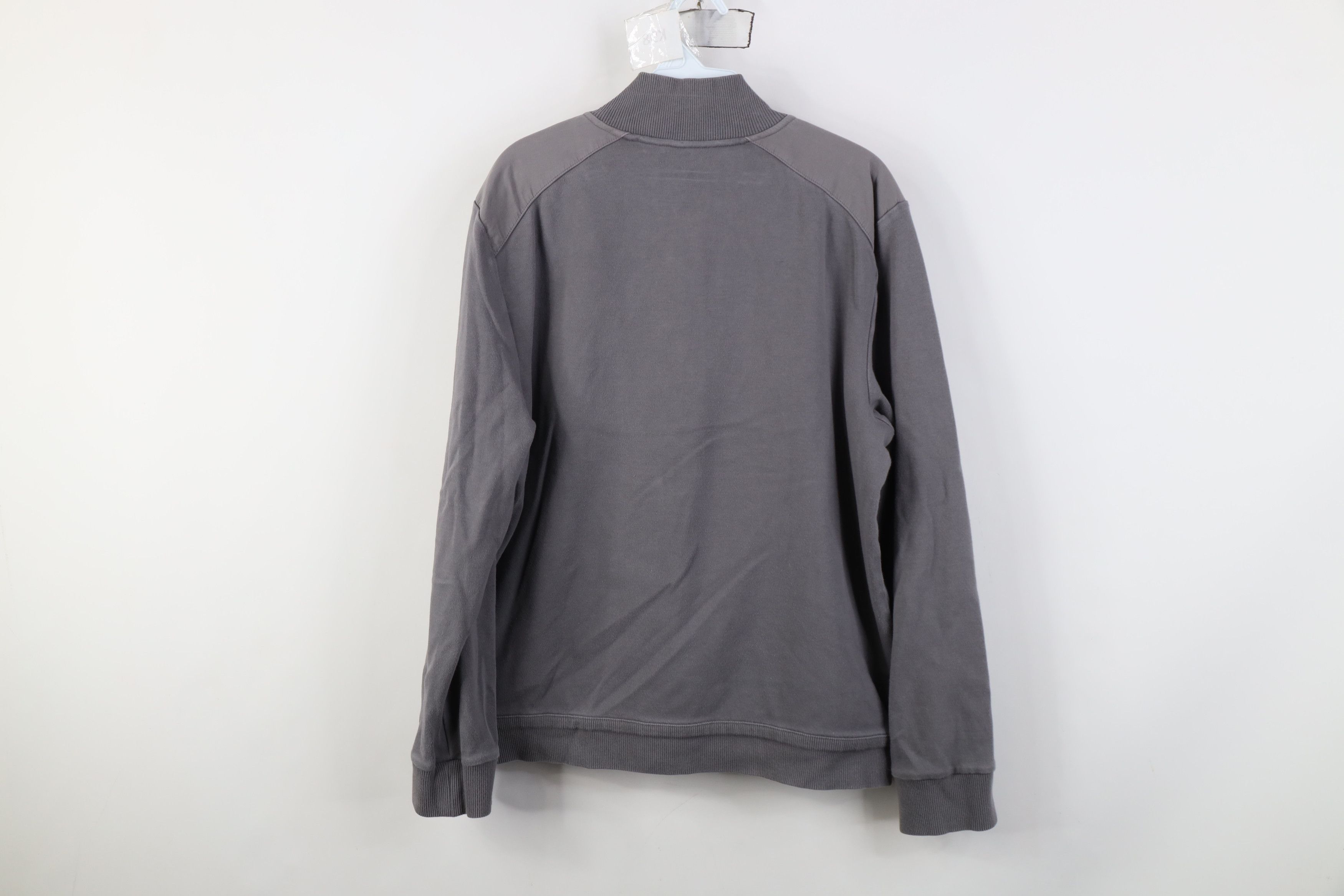 Armani Exchange Armani Exchange Spell Out Half Zip Pullover Sweater Gray Size US L / EU 52-54 / 3 - 12 Thumbnail