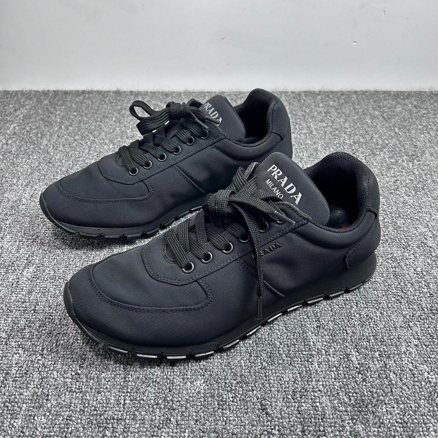 Prada Prada Econyl Nylon Low-Top Sneakers US 7.5 Size US 7.5 / EU 40-41 - 1 Thumbnail