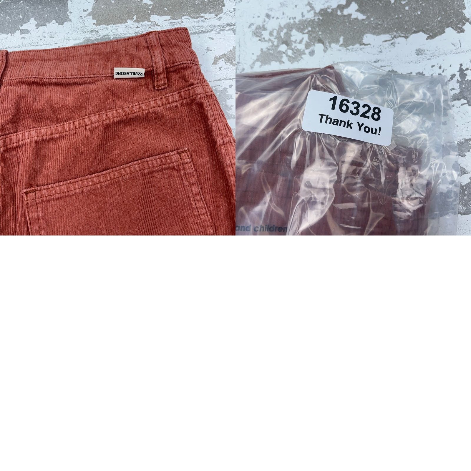Billabong Billabong Skirt Women 6 Red Mini Corduroy Button Fly 90s Vintage Style, All Seasons, Casual Womens Size 28" / US 6 / IT 42 - 9 Thumbnail