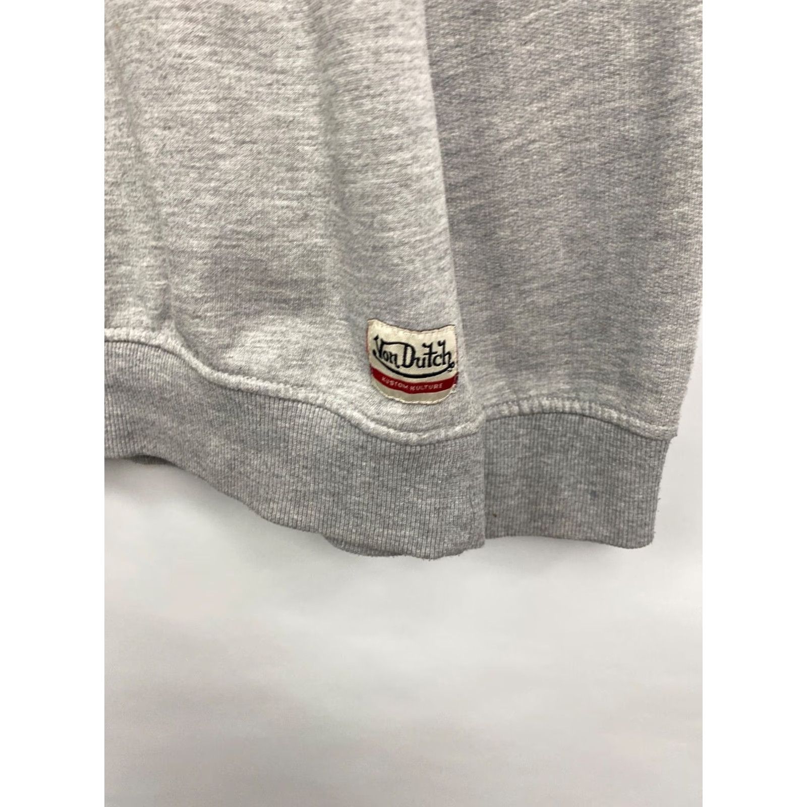 Von Dutch VINTAGE Von Dutch Sweatshirt Mens XL Gray Retro Hype Pullover Shorter Word Order Optimized Size US XL / EU 56 / 4 - 5 Thumbnail