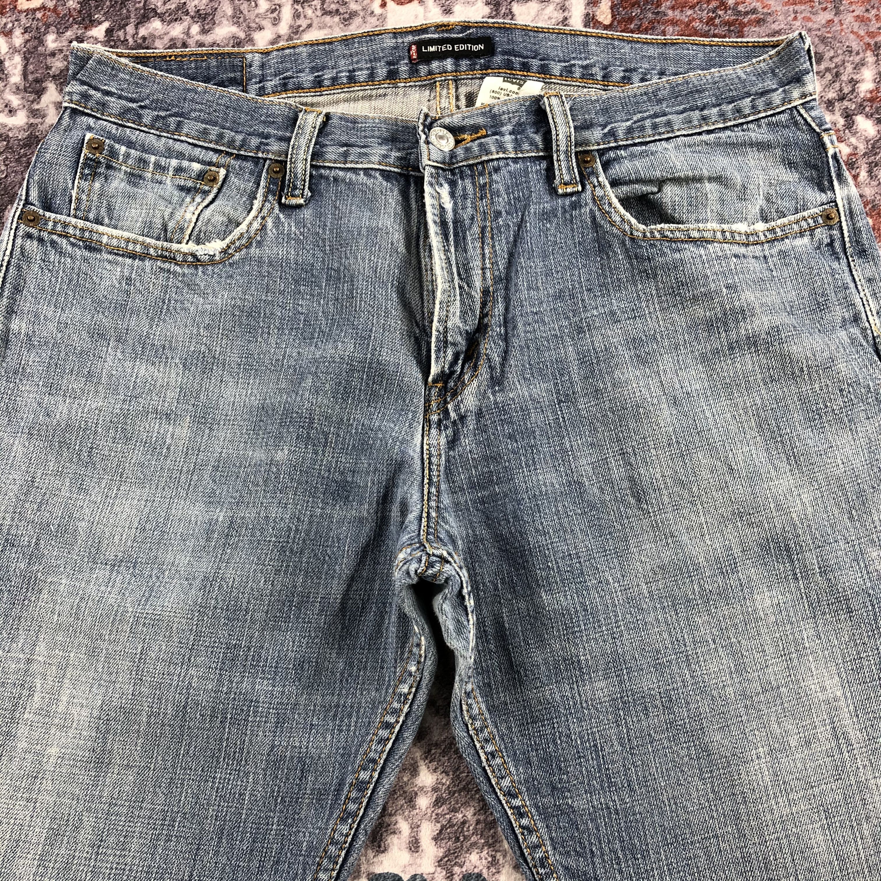 Levi's × Vintage 90s Vintage Blue Wash Levis 527 Jeans-JM2487 Size US 35 - 3 Thumbnail