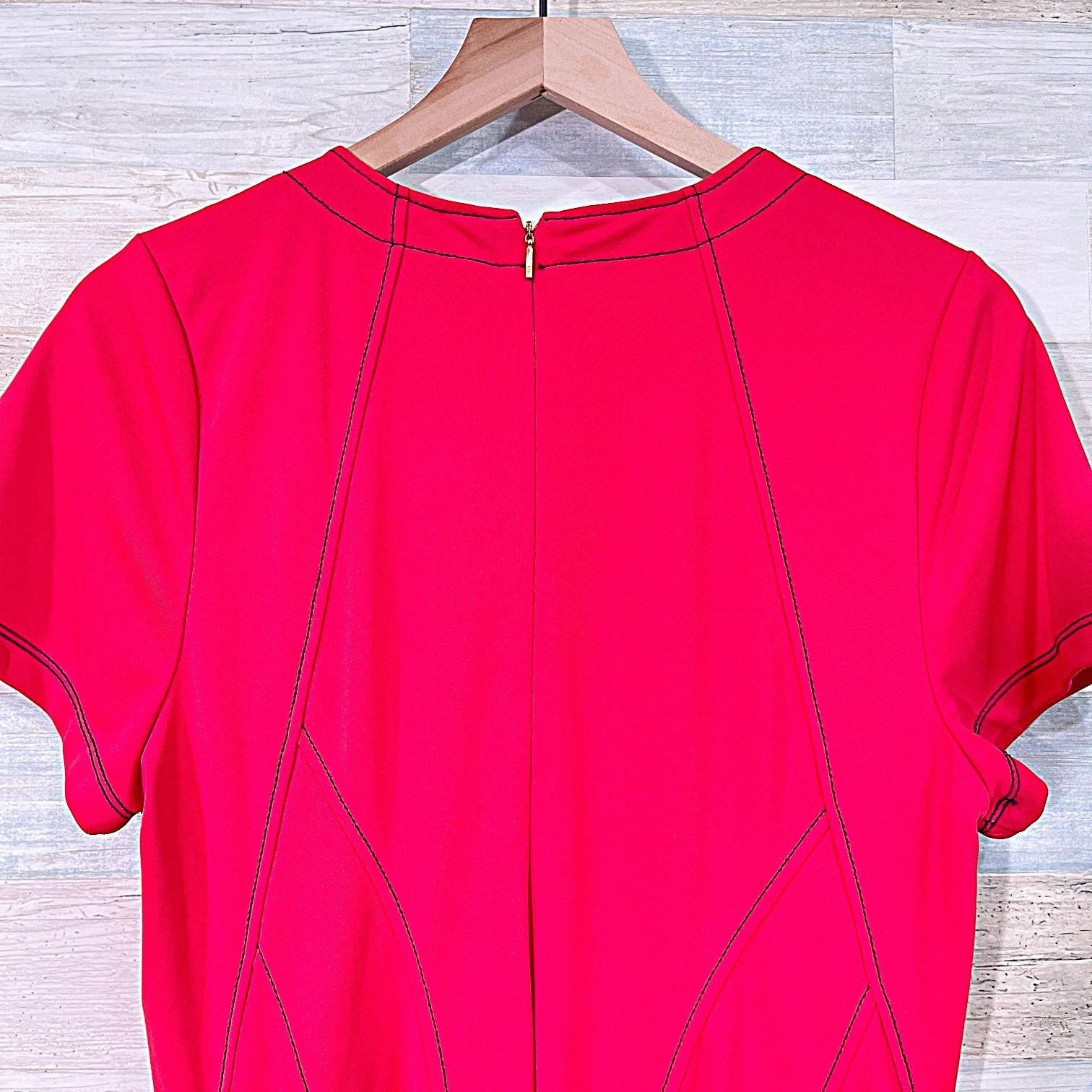 Donna Karan DONNA KARAN NY Hanky Hem Dress RedWomens Medium Size M / US 6-8 / IT 42-44 - 5 Thumbnail