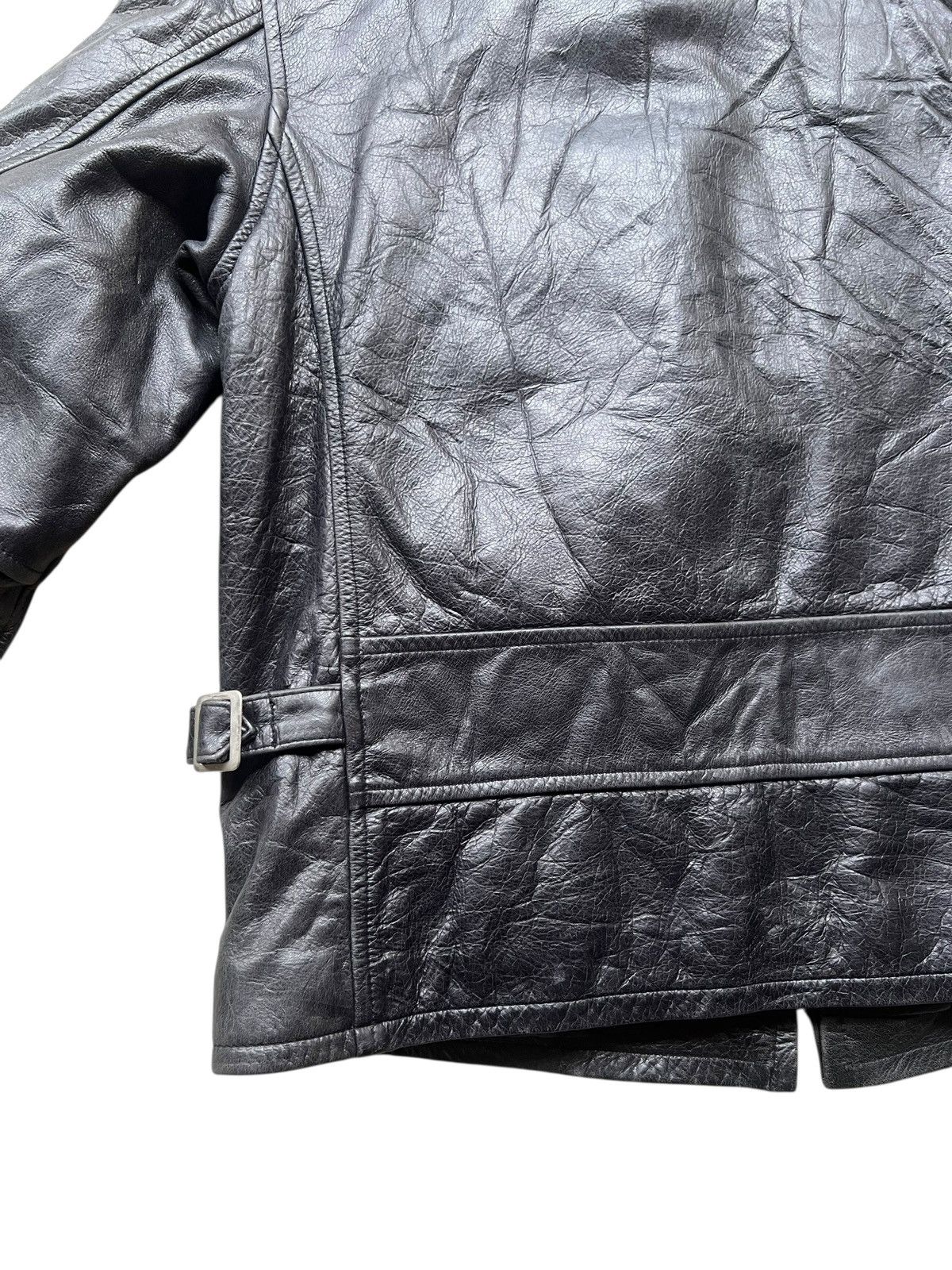Avirex Vintage 2000s Y2K Avirex Cowhide Leather Sports Jacket Size US S / EU 44-46 / 1 - 18 Thumbnail