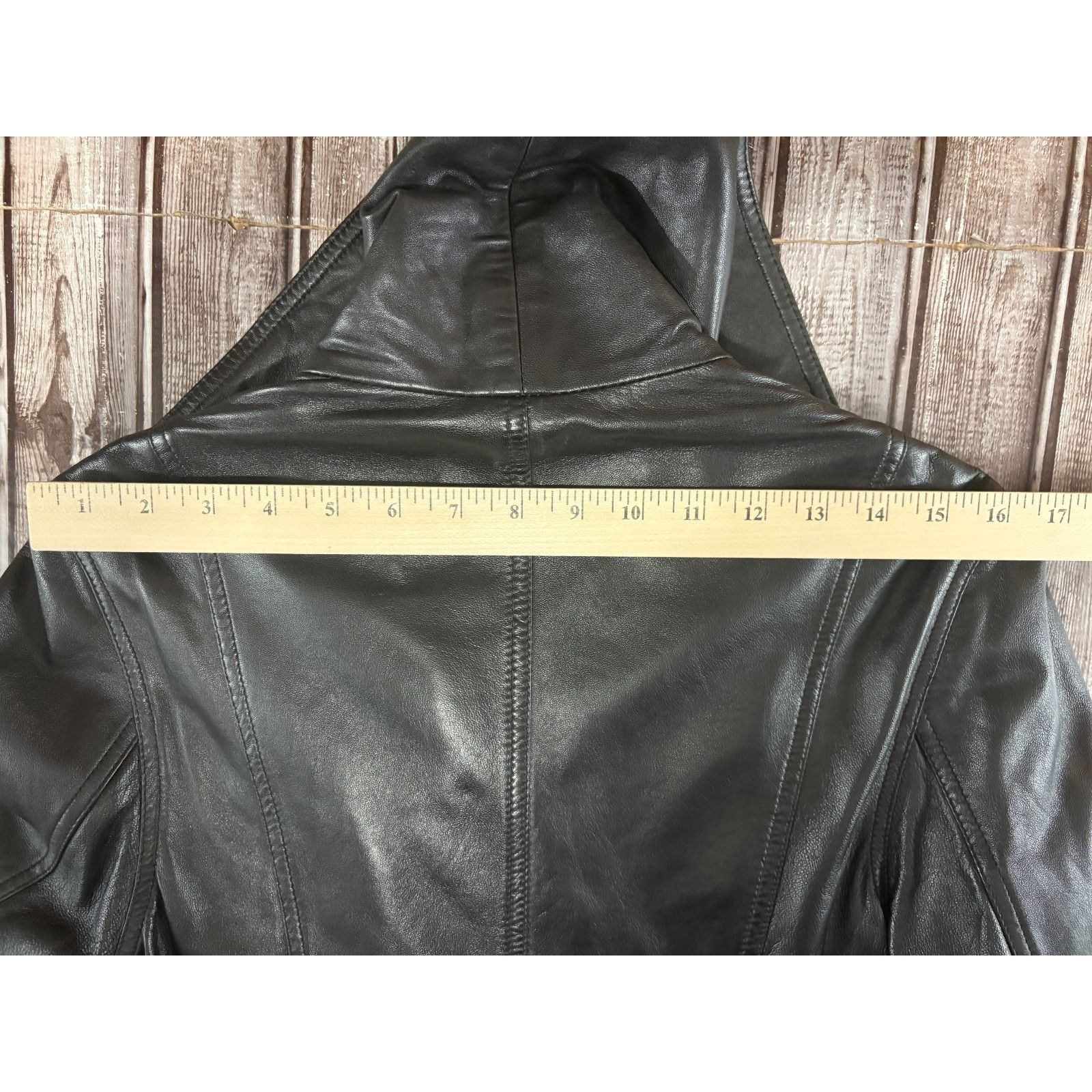 Other Tasha Polizzi collection Leather double breasted Jacket size Size M / US 6-8 / IT 42-44 - 8 Thumbnail