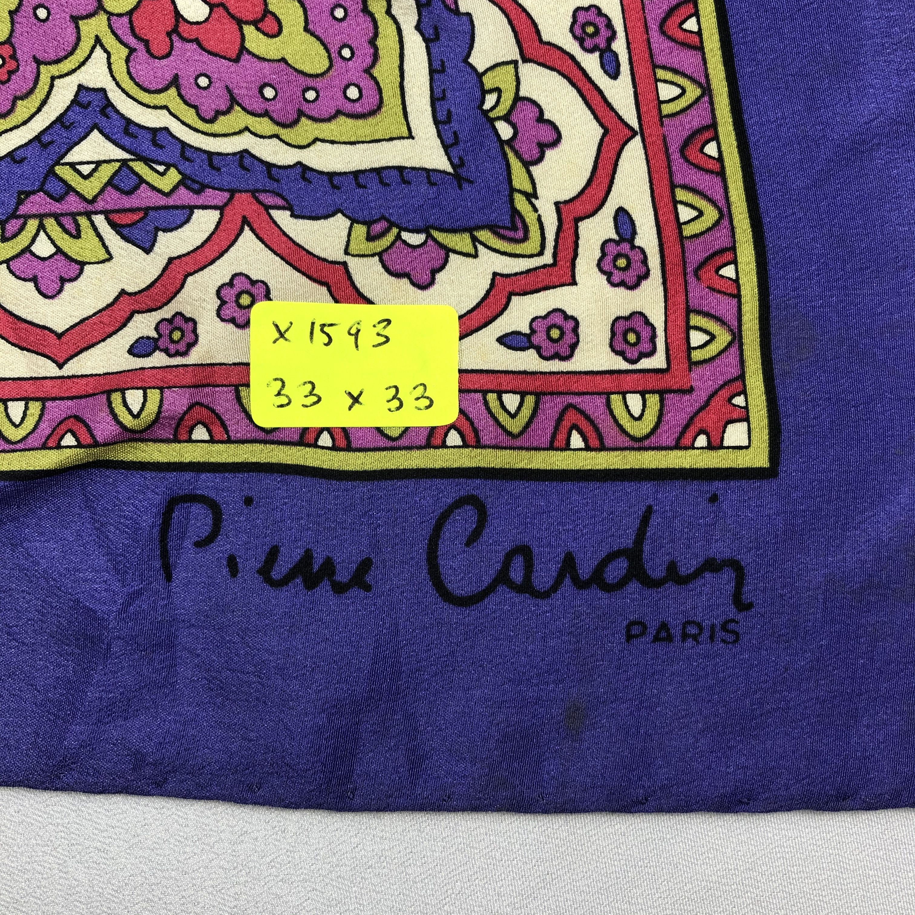 Pierre Cardin Vintage Pierre Cardin Silk Scarf Size ONE SIZE - 13 Thumbnail