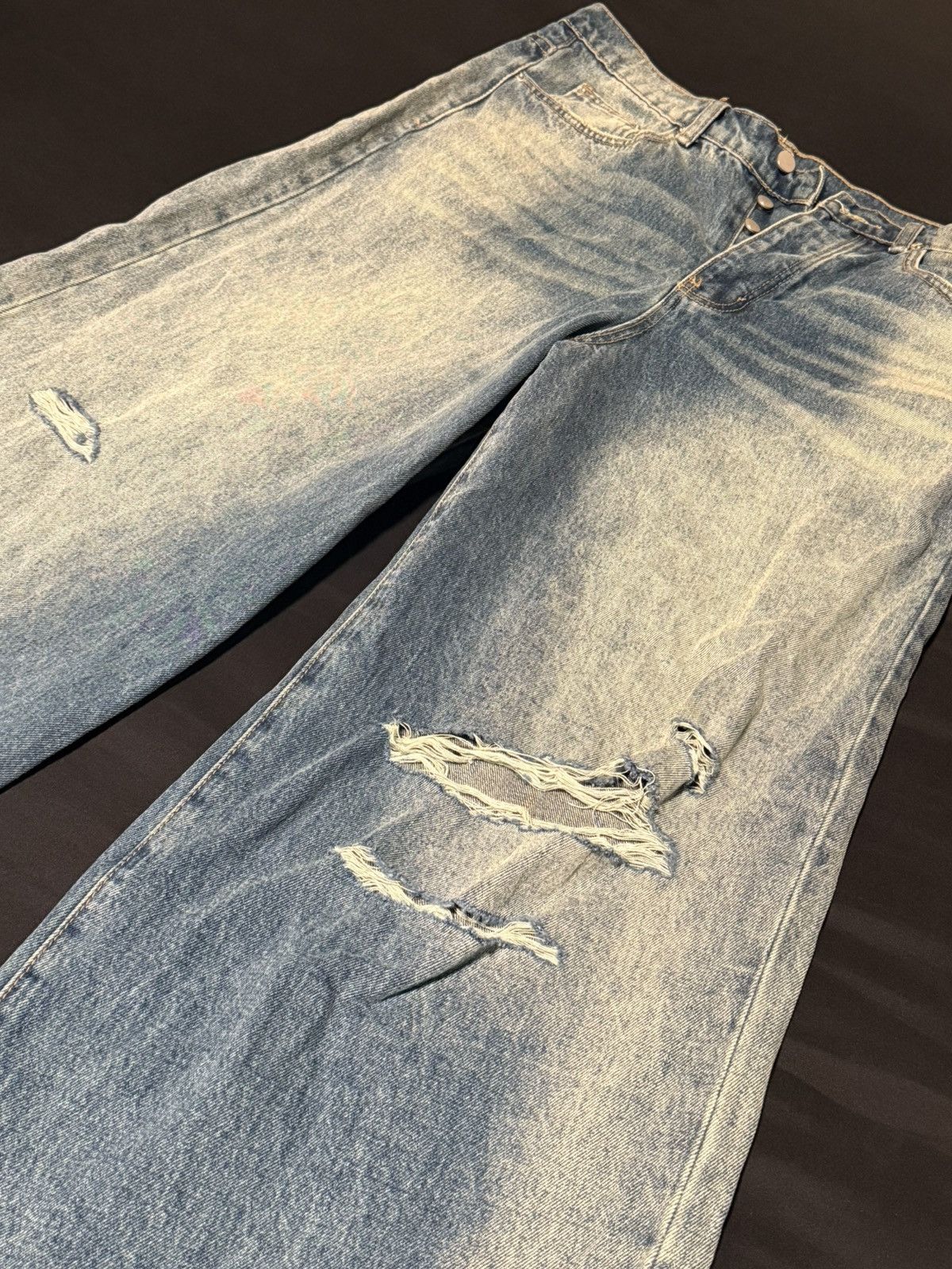 MNML Baggy Rave Denim Size US 30 / EU 46 - 6 Thumbnail