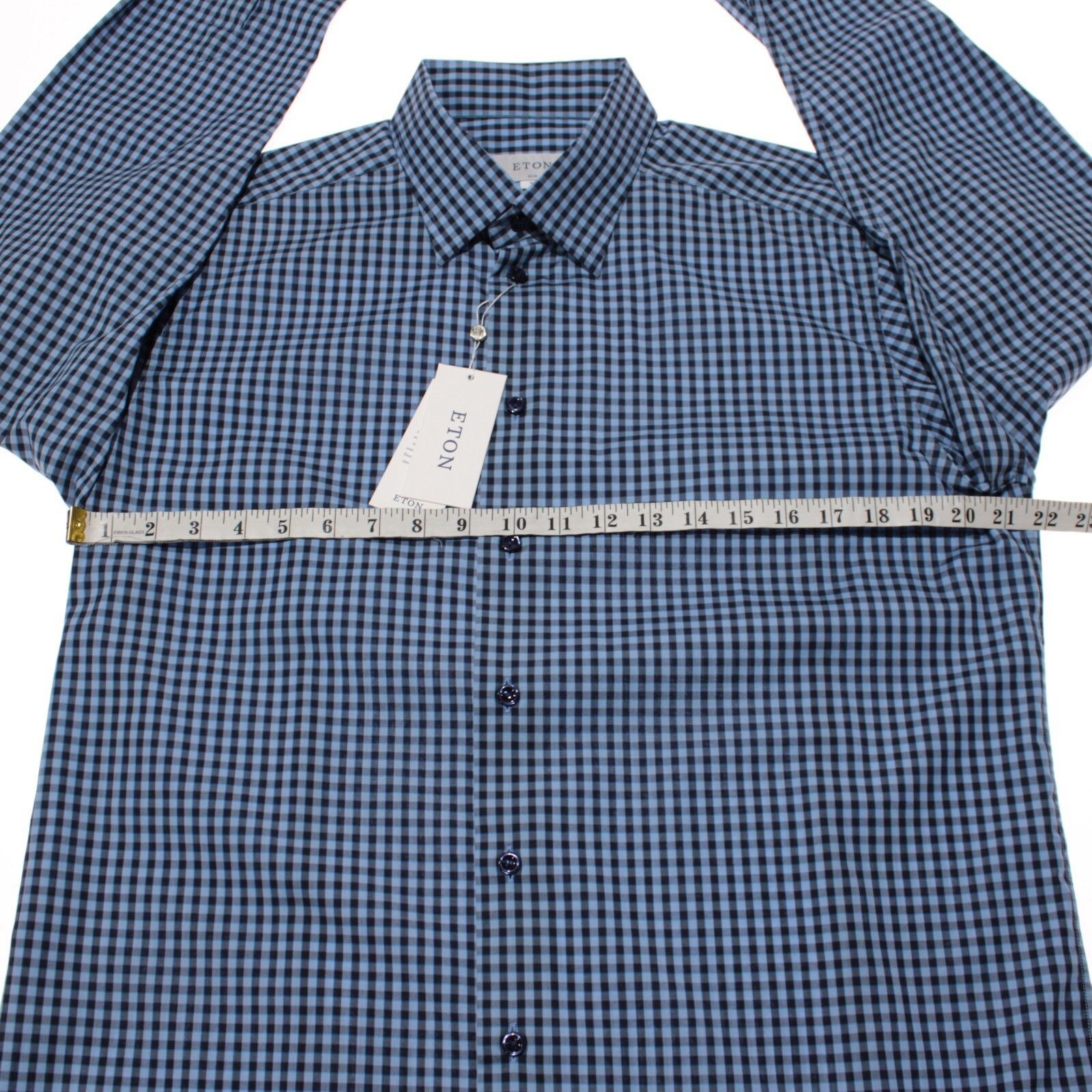 Eton Eton New with tags Shirt Size XL US In Blue Size US XL / EU 56 / 4 - 4 Thumbnail