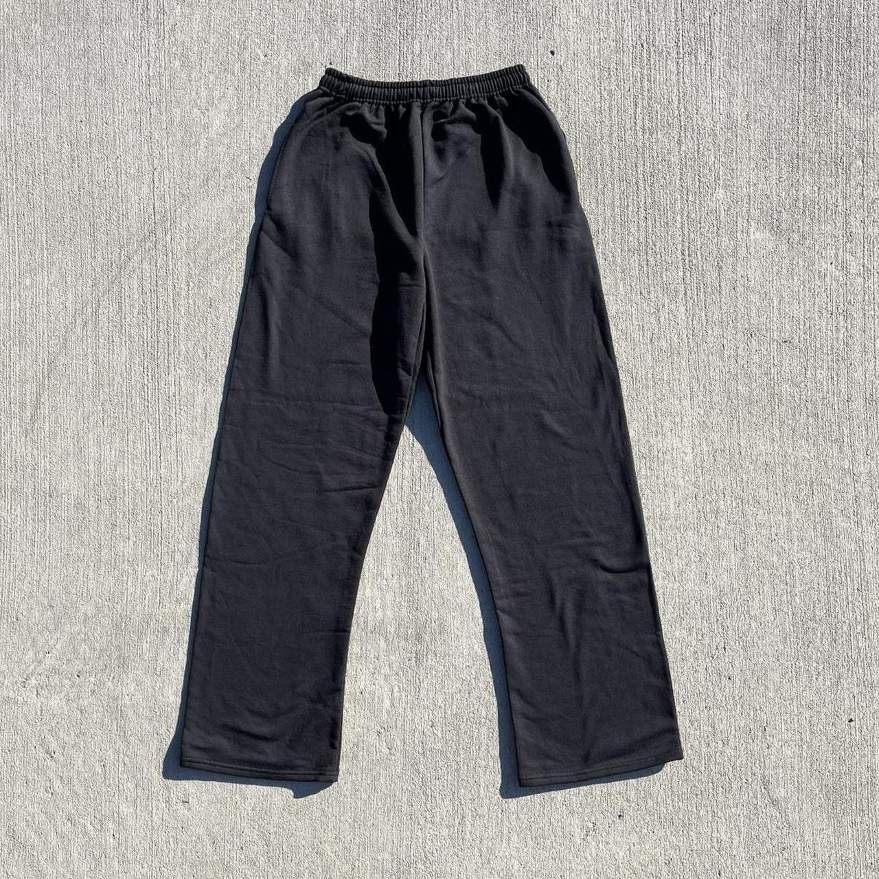 Other SABER HILLS Streetwear black blank sweatpants oversized Size US 32 / EU 48 - 2 Thumbnail