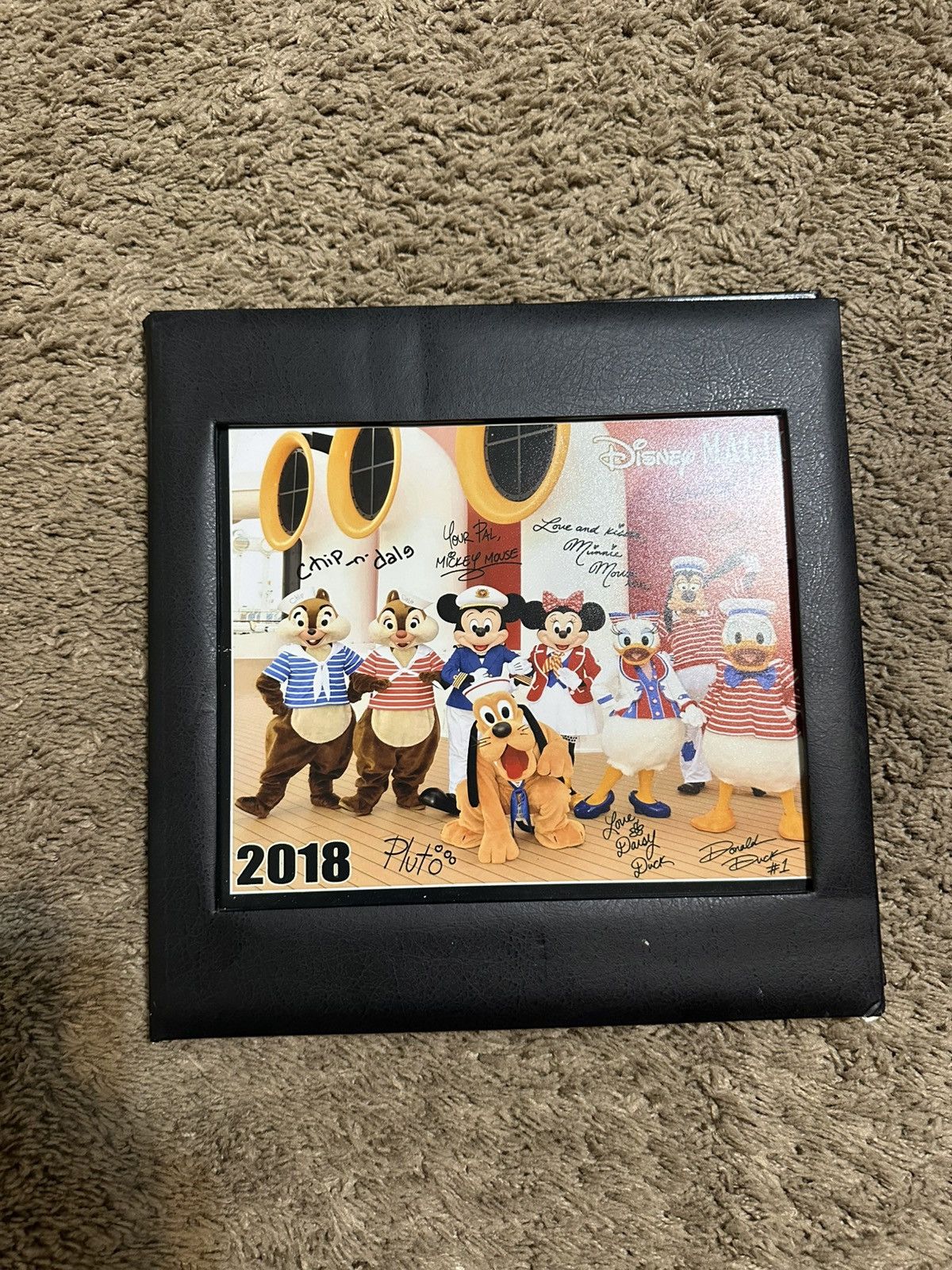 Disney Vintage Disney Cruise Line 6x8 Photo w/ Autographs 1998 Size US L / EU 52-54 / 3 - 1 Thumbnail