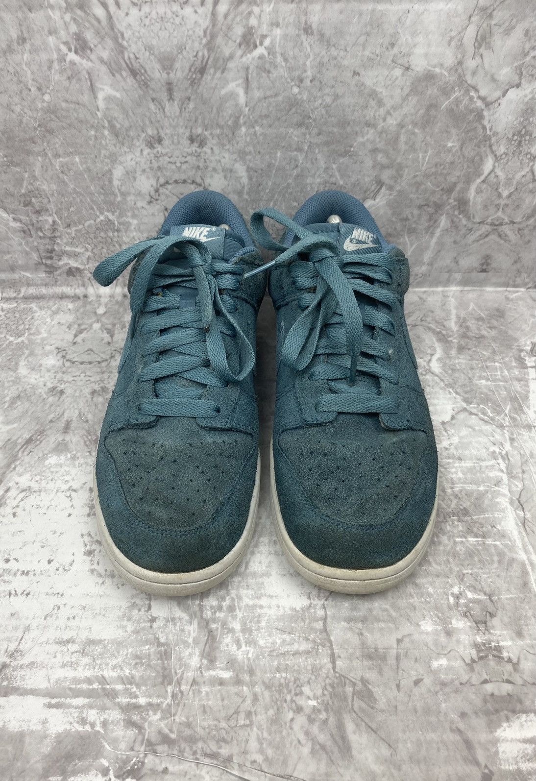 Nike Nike Dunk Retro Low Smokey Blue-White Sneakers Size US 9 / EU 42 - 6 Thumbnail