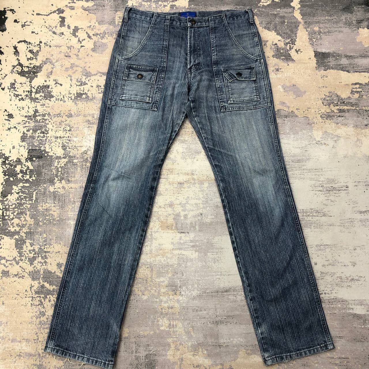 Japanese Brand P220 WALKING JUMPER BUSH PANT JEANS Size US 34 / EU 50 - 1 Thumbnail