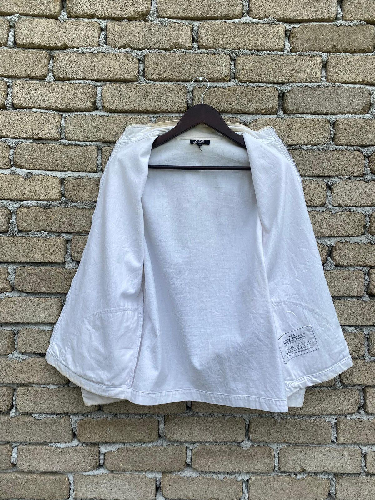 A.P.C. A.P.C Cotton Zipper Jacket Size US M / EU 48-50 / 2 - 7 Thumbnail