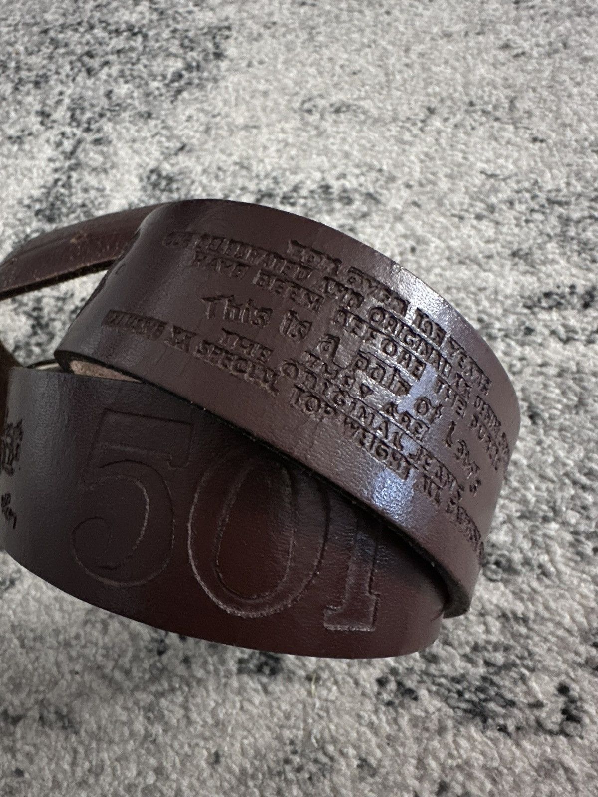 Levi's Levi’s Levis True Vintage StreetWear Rare y2k Belt Exclusive Size ONE SIZE - 5 Thumbnail