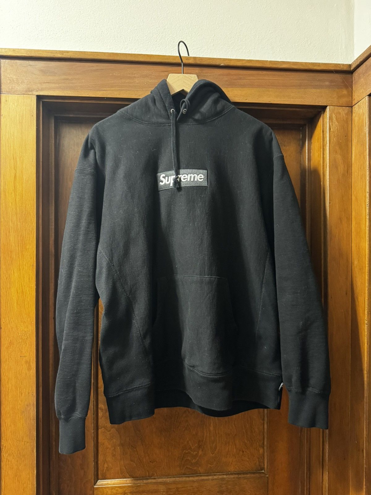 Supreme Supreme Box Logo Hoodie Black 2021 ver | Grailed