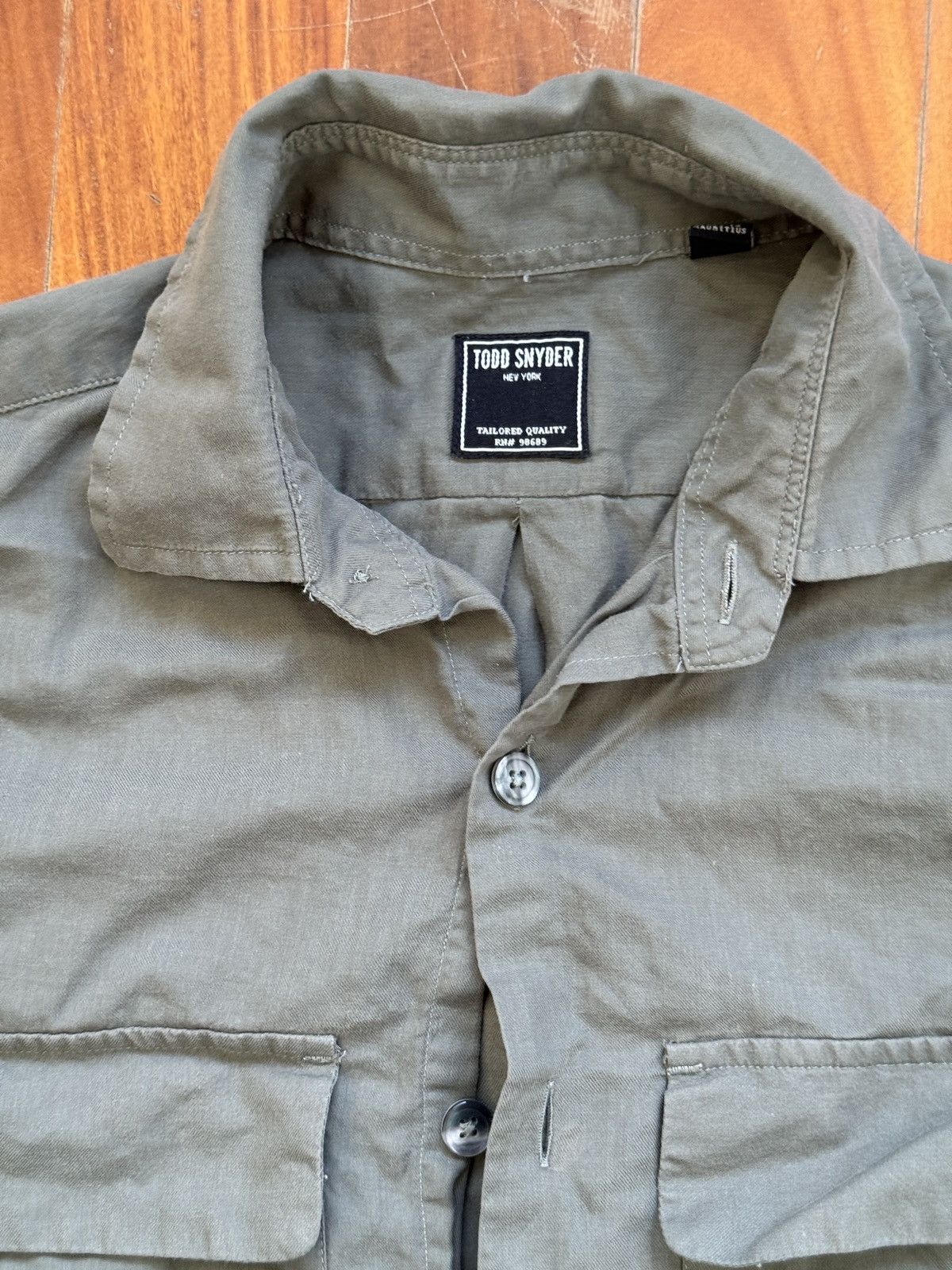 Todd Snyder Todd snyder military summer shirt xs Size US XS / EU 42 / 0 - 2 Thumbnail