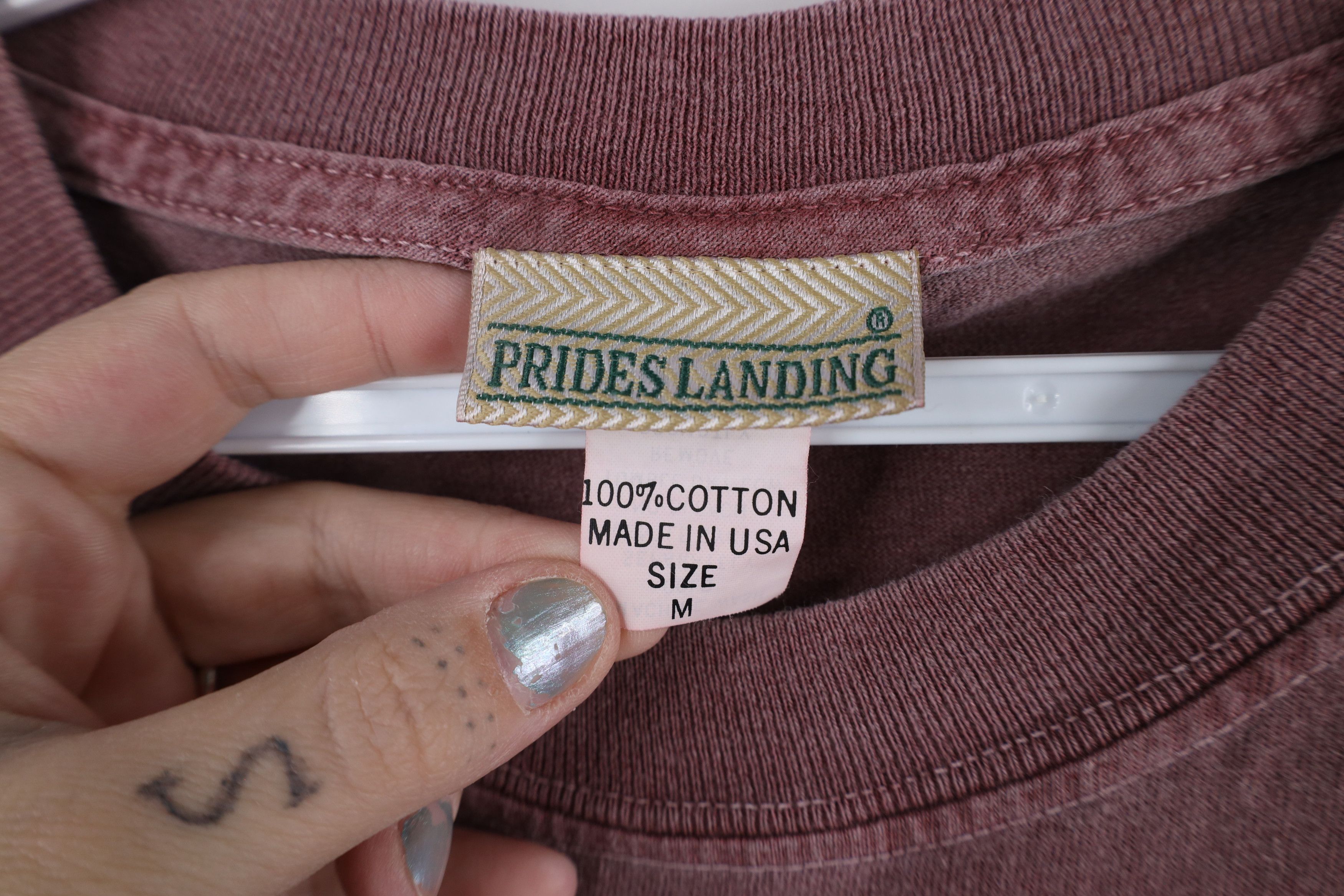 Vintage Vintage 90s Streetwear Stonewash Long Sleeve T-Shirt USA Size US M / EU 48-50 / 2 - 6 Thumbnail